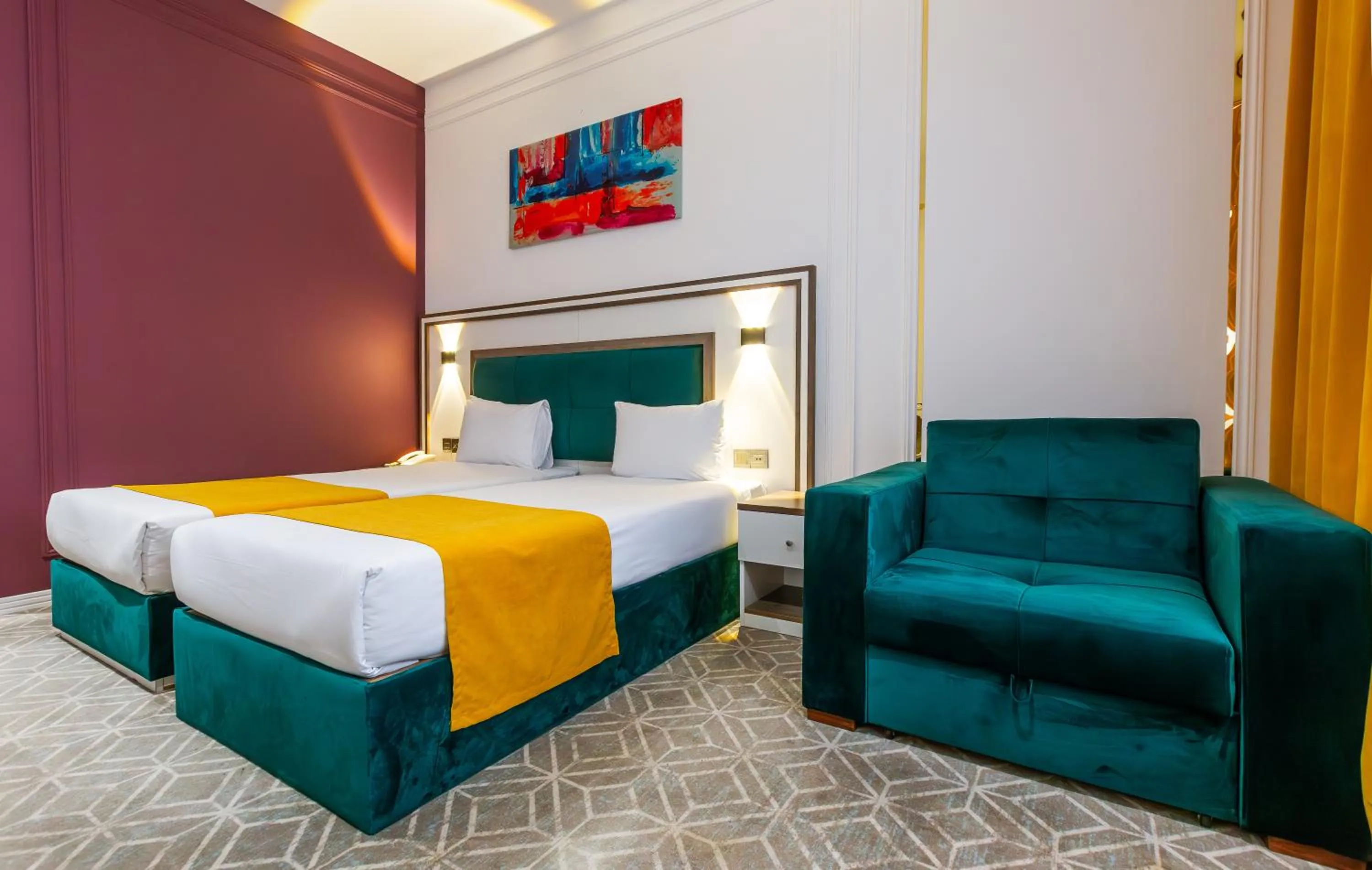 Photo of the whole room, Bed in ALBA HOTEL & SPA