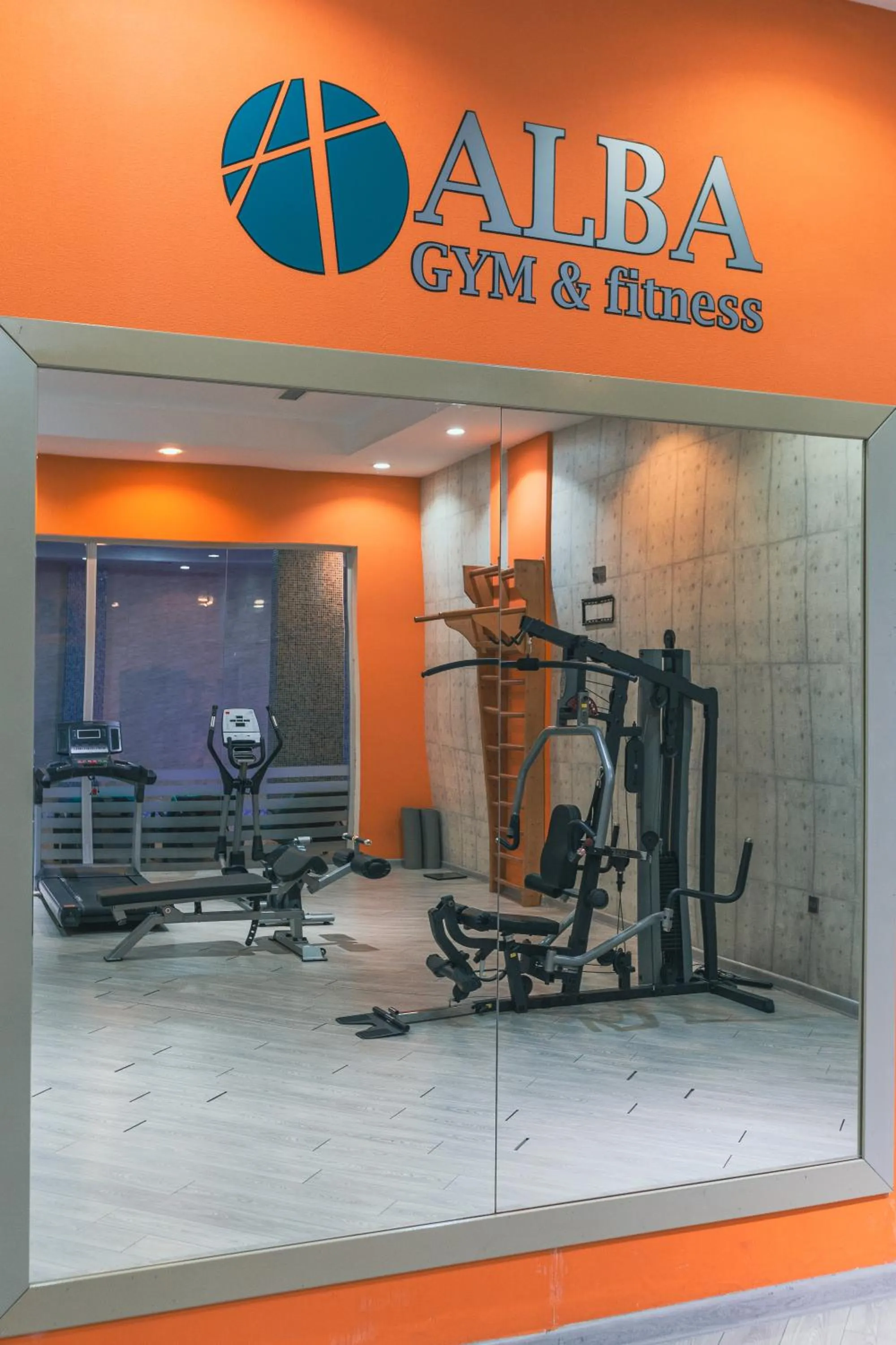 Fitness centre/facilities in ALBA HOTEL & SPA