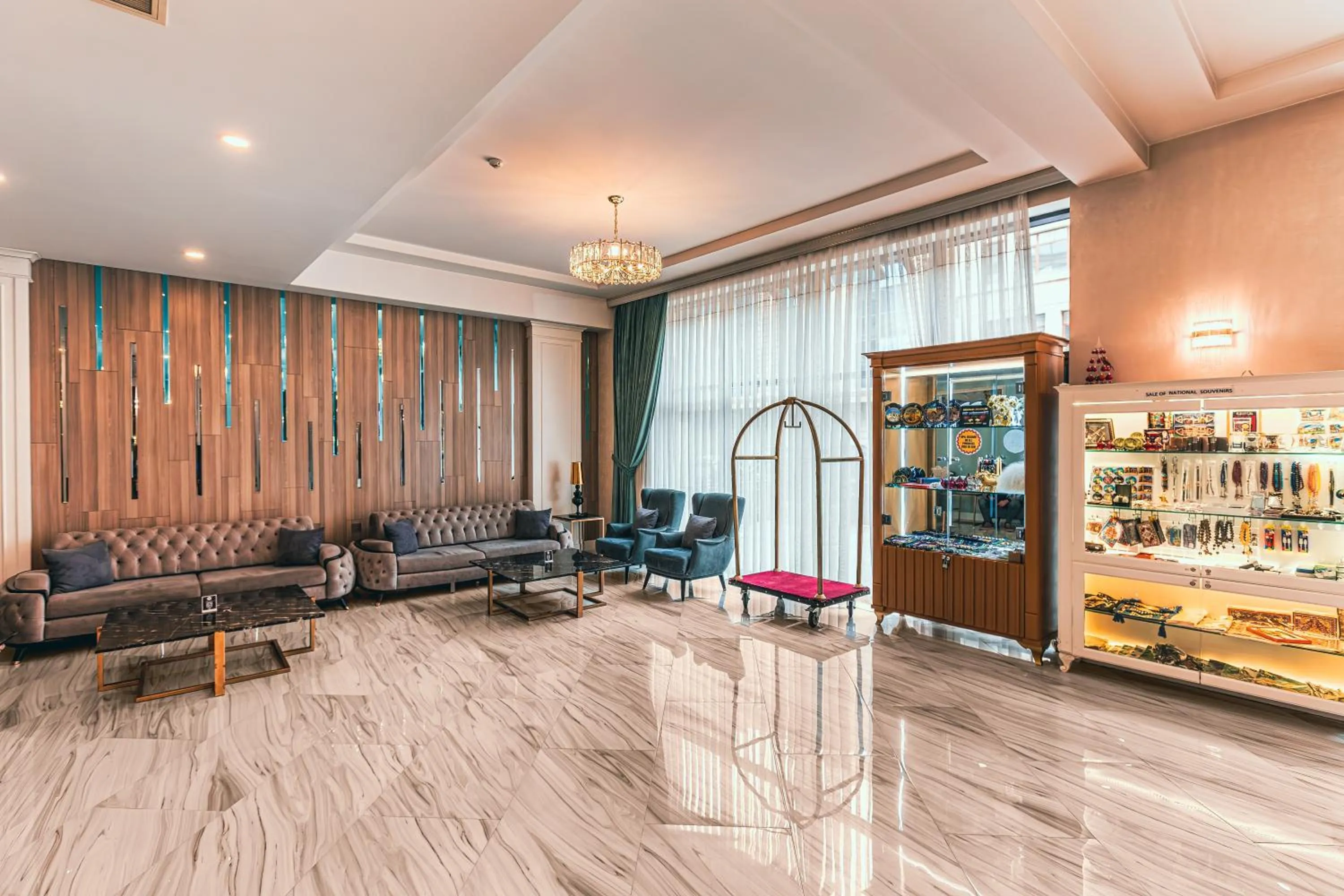 Seating area in ALBA HOTEL & SPA