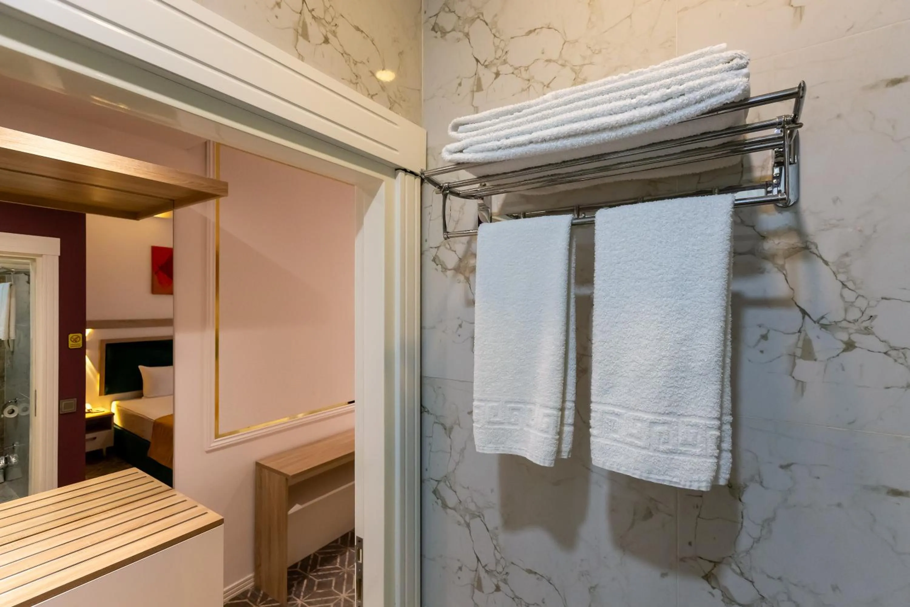 Bathroom in ALBA HOTEL & SPA