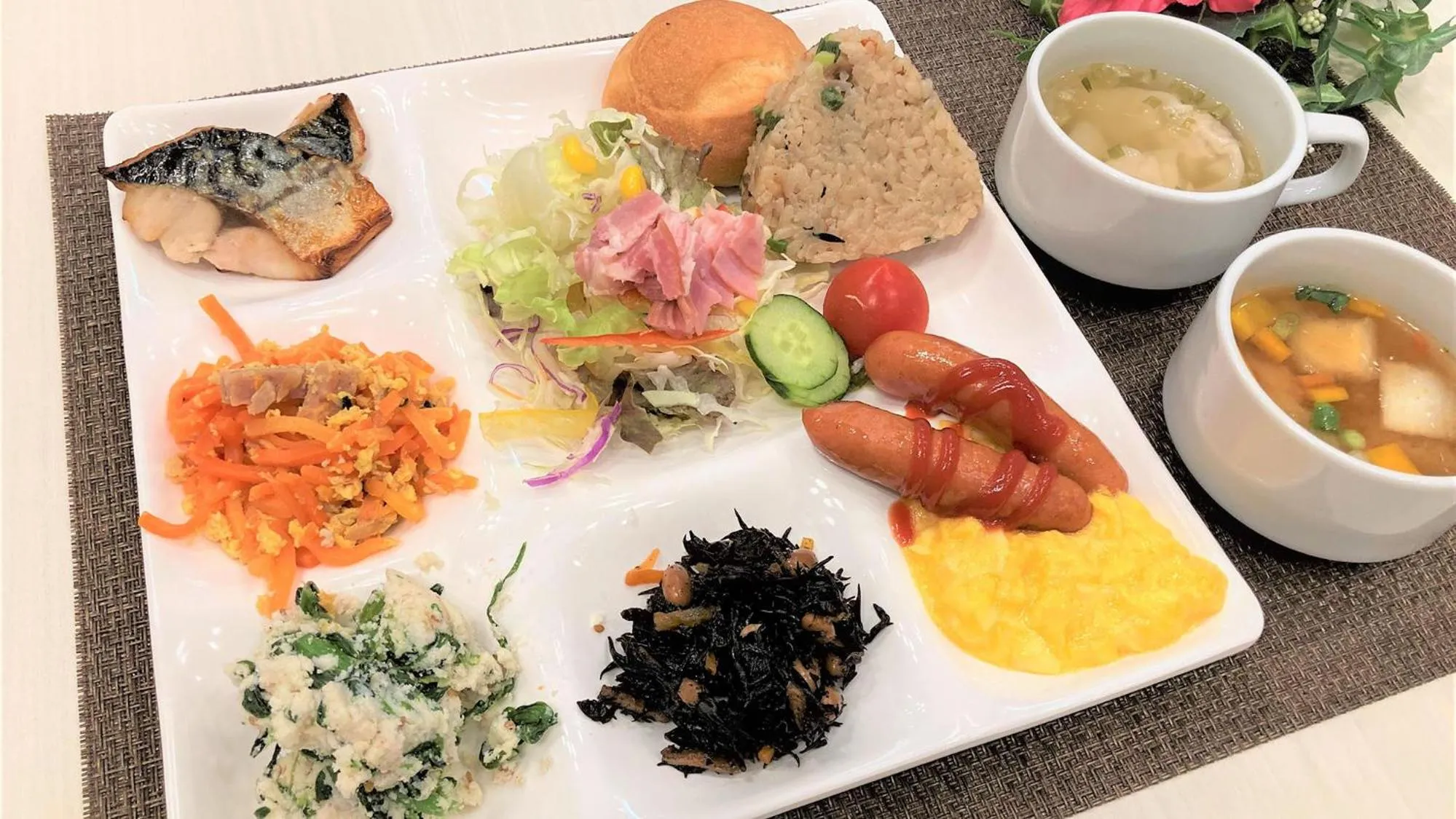 Breakfast in Toyoko Inn Okinawa Naha Kokusai-dori Miebashi-eki