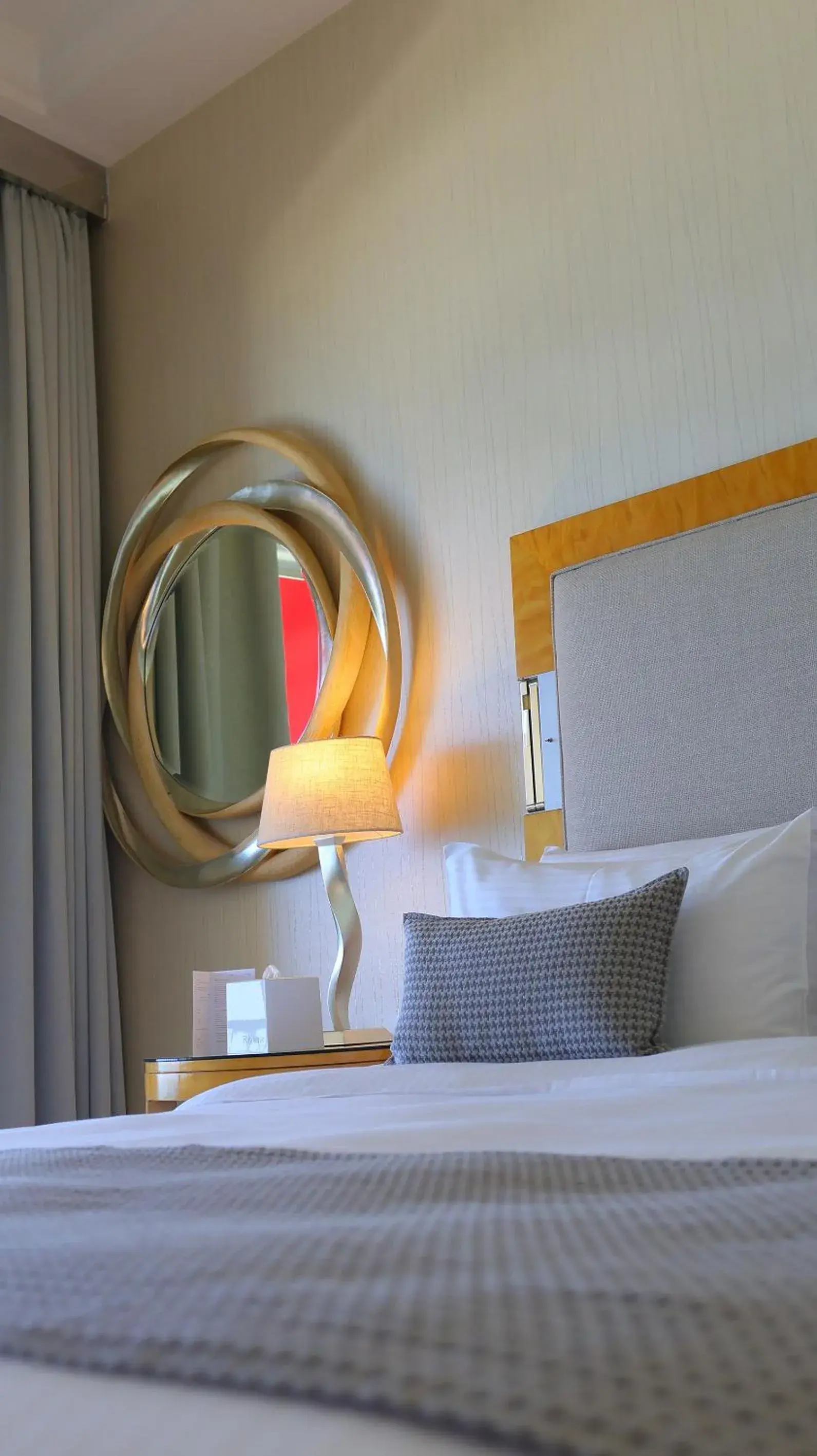 Bed in Riviera Hotel and Beach Lounge, Beirut Bed in Riviera Hotel and Beach Lounge, Beirut