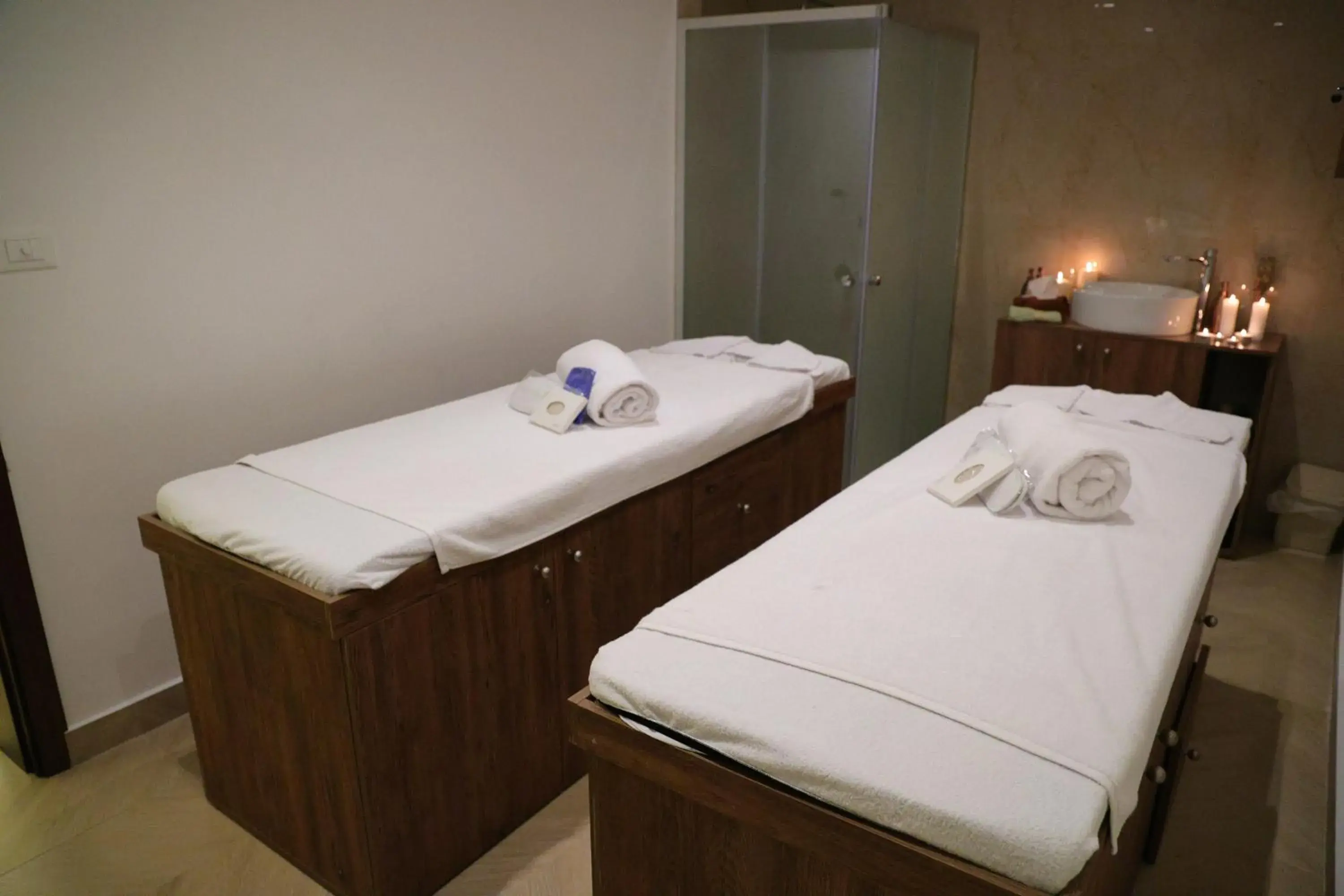 Bed in Riviera Hotel and Beach Lounge, Beirut Bed in Riviera Hotel and Beach Lounge, Beirut