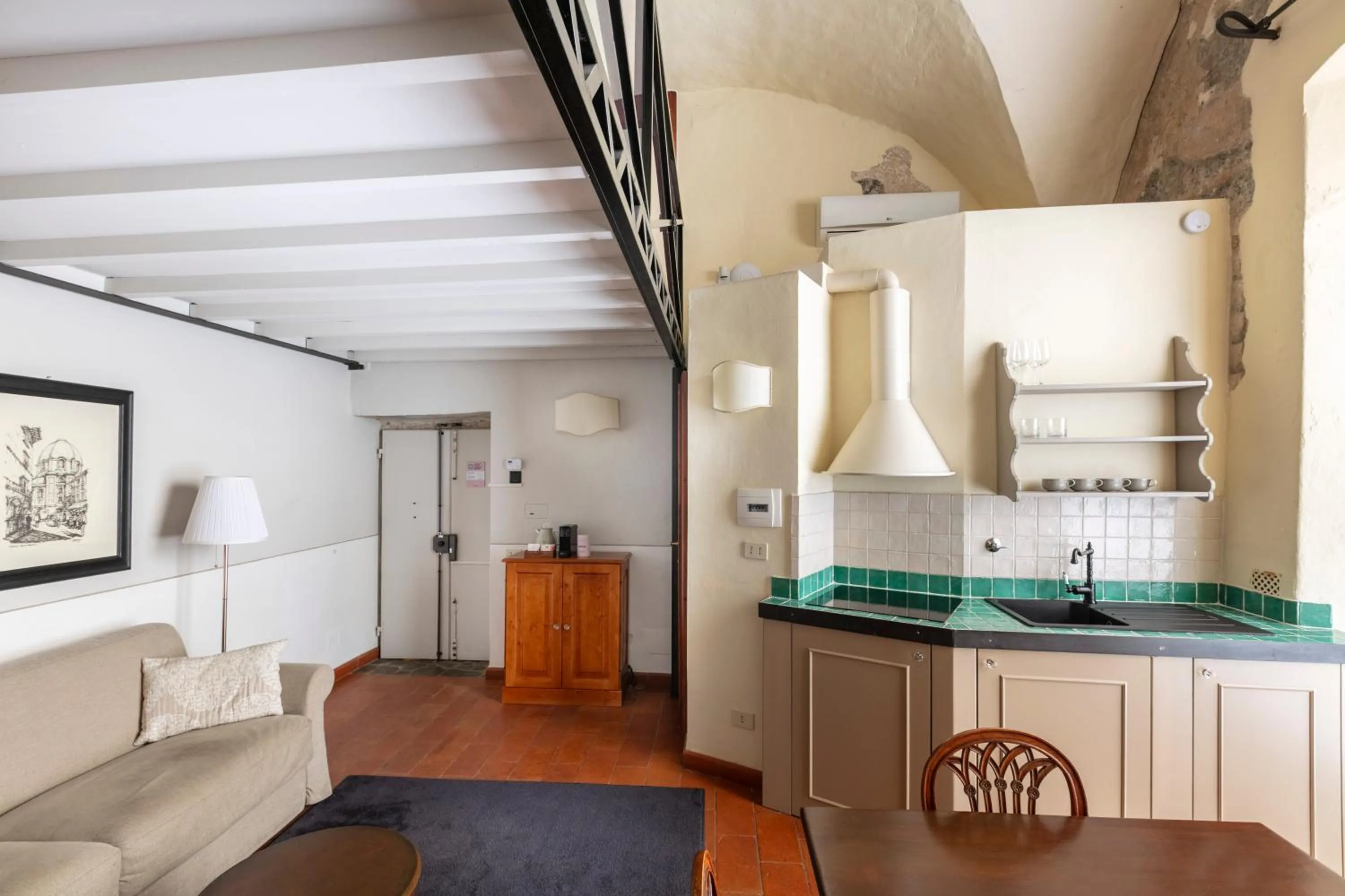 Kitchen or kitchenette in Numa Florence Palazzo Belfiore