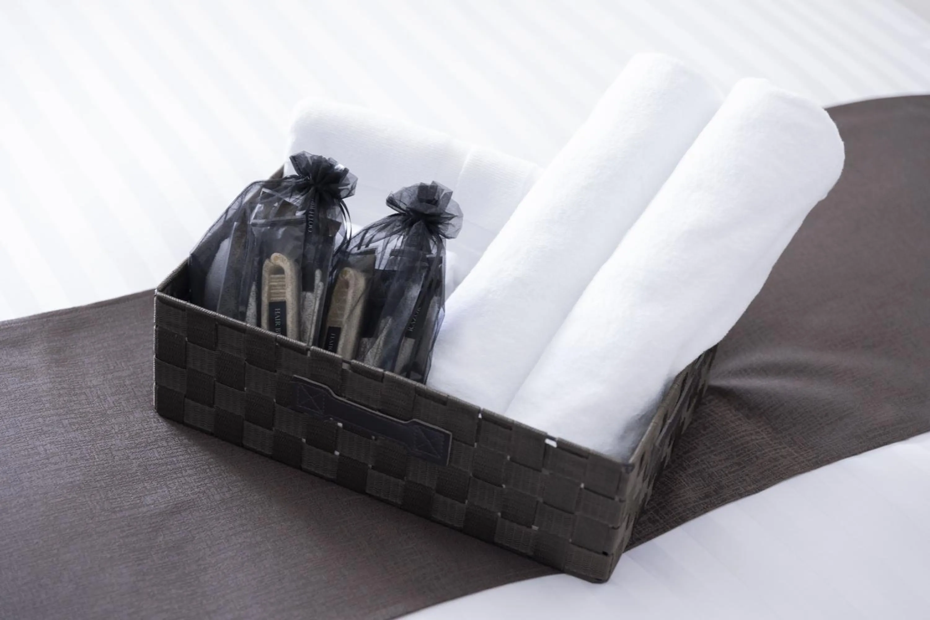 Photo of the whole room, Bed in Coruscant Hotel NagasakiekiⅢ