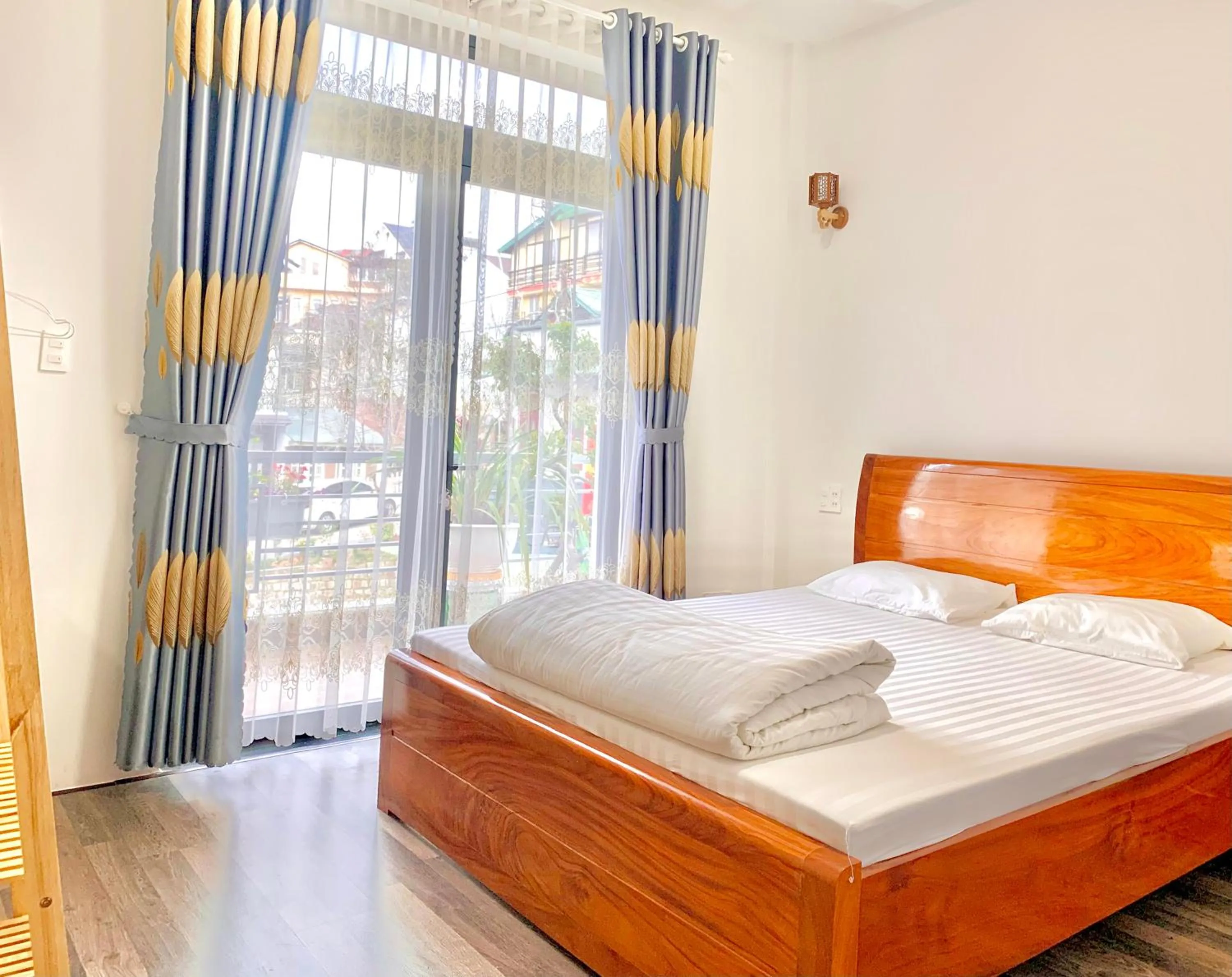 Bed in Family Homestay Dalat Casa