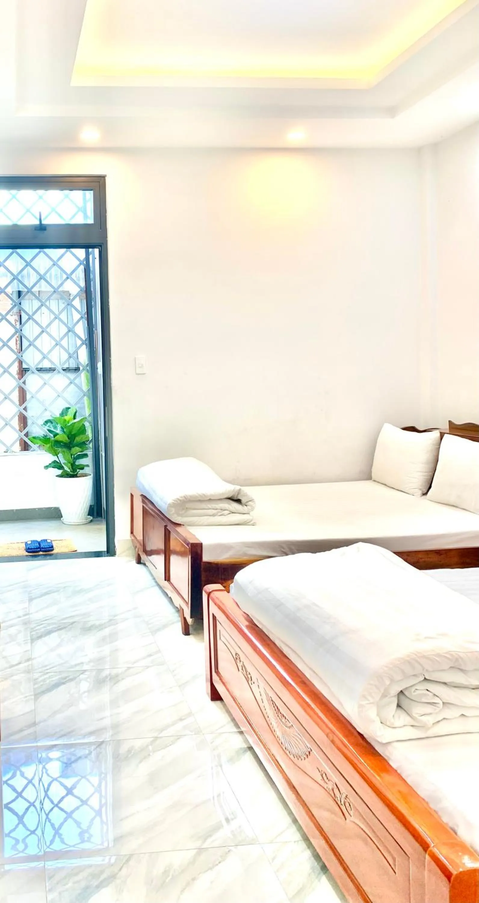 Bed in Family Homestay Dalat Casa