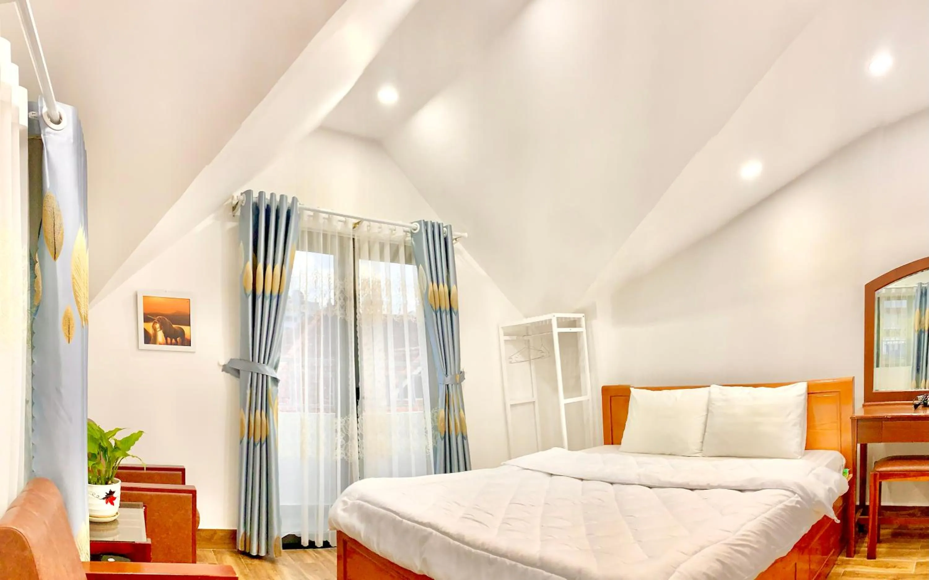 Bed in Family Homestay Dalat Casa