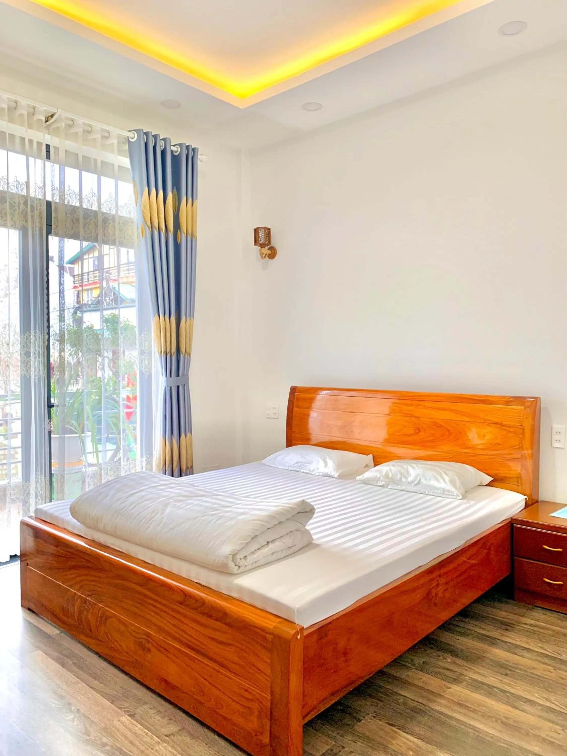 Bed in Family Homestay Dalat Casa