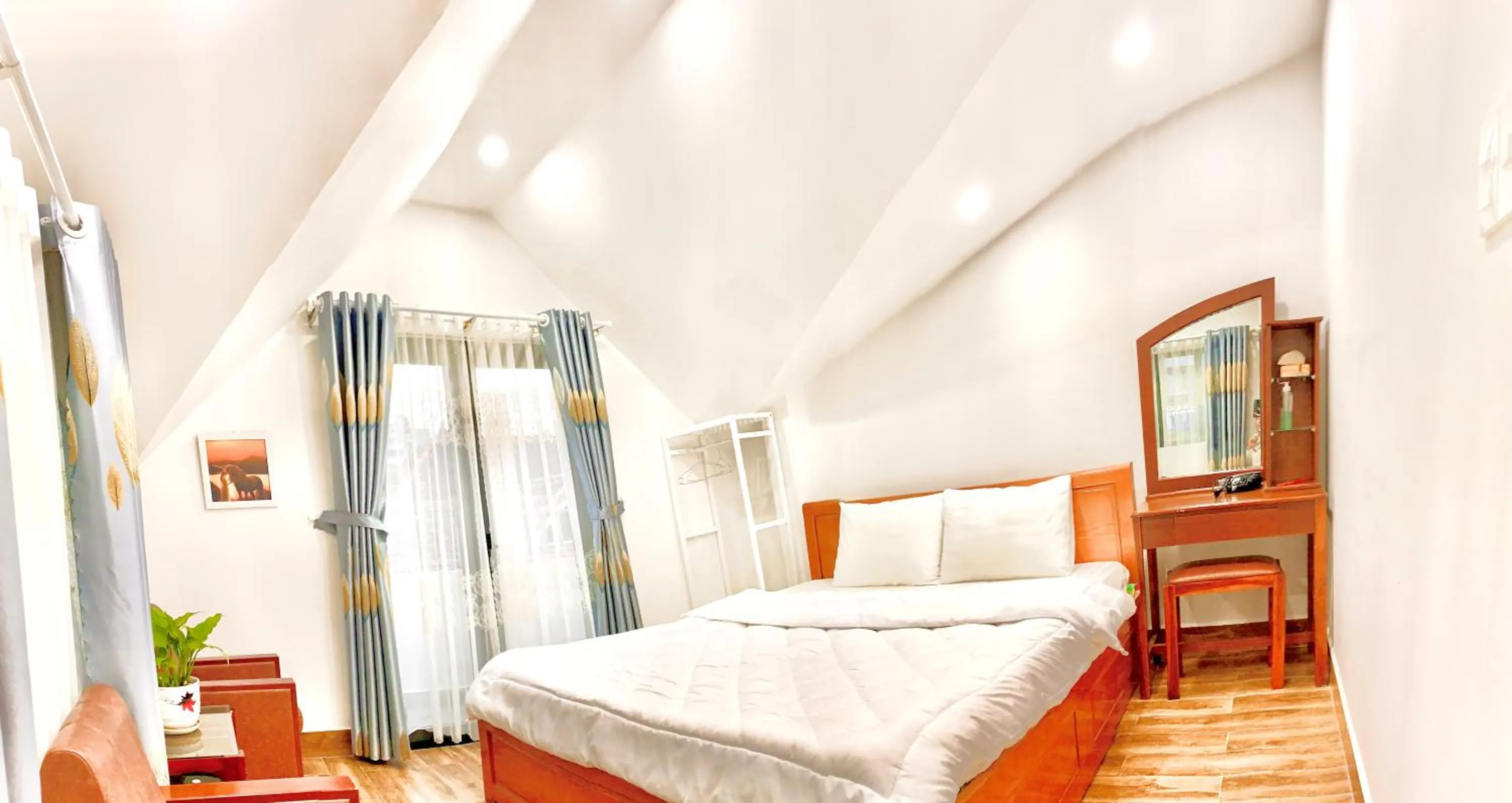 Bed in Family Homestay Dalat Casa