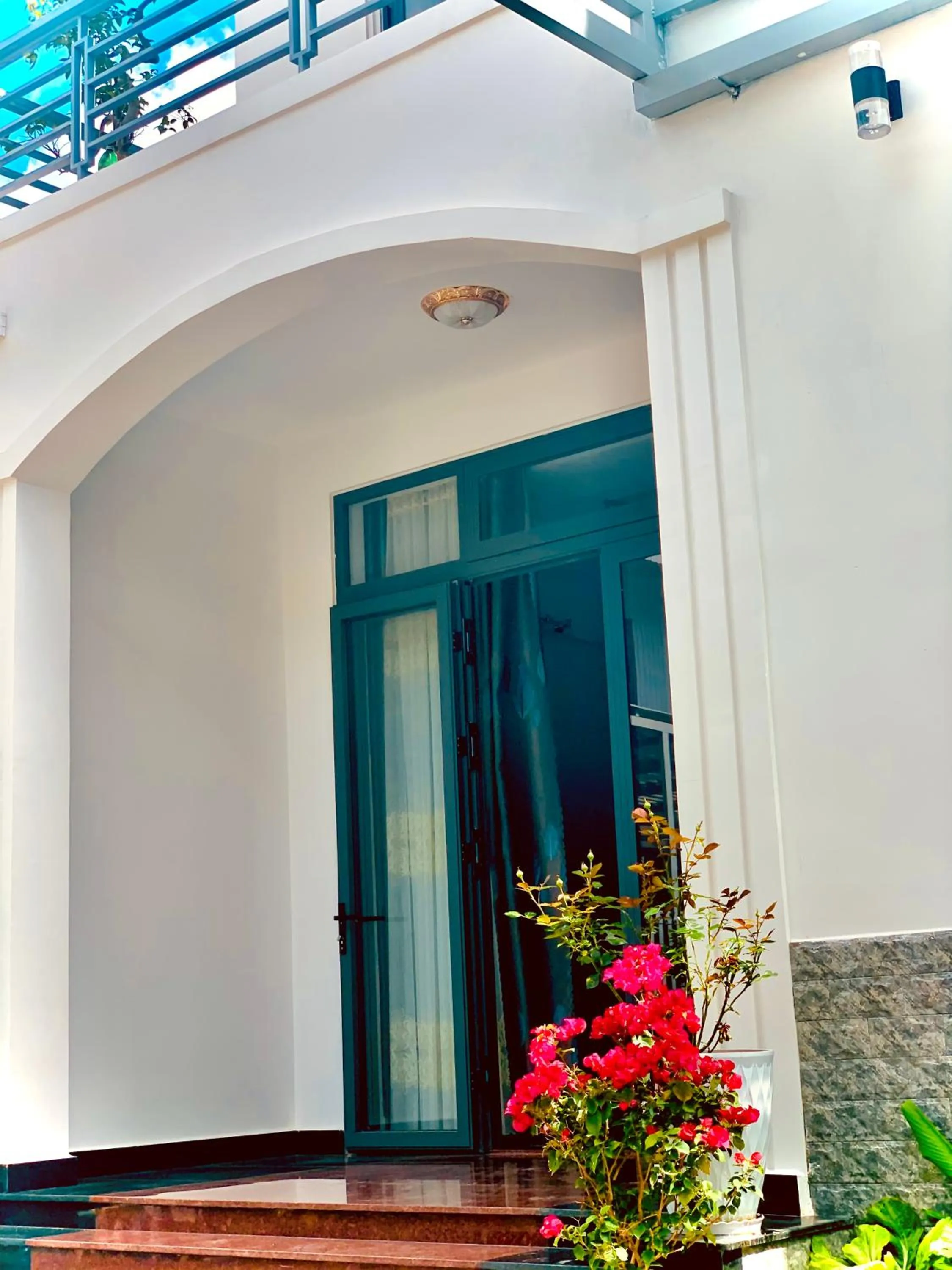 Patio in Family Homestay Dalat Casa