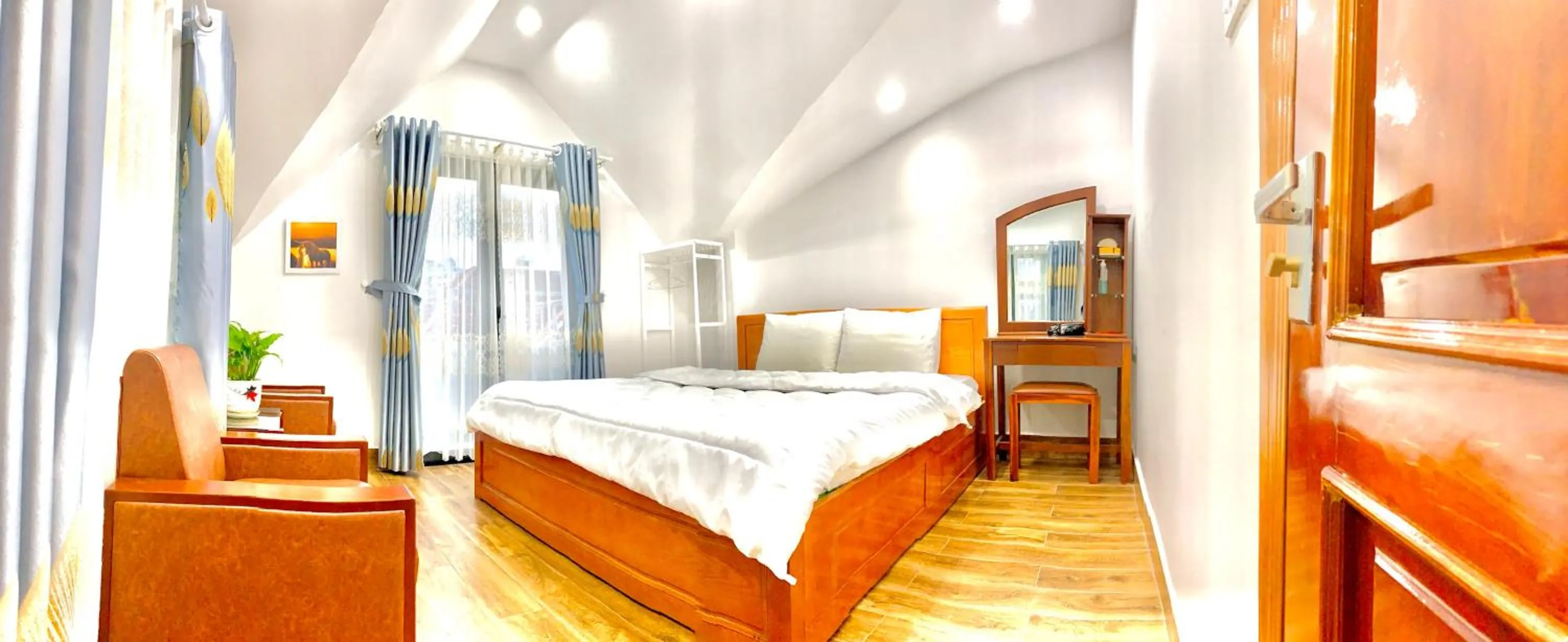 Bed in Family Homestay Dalat Casa