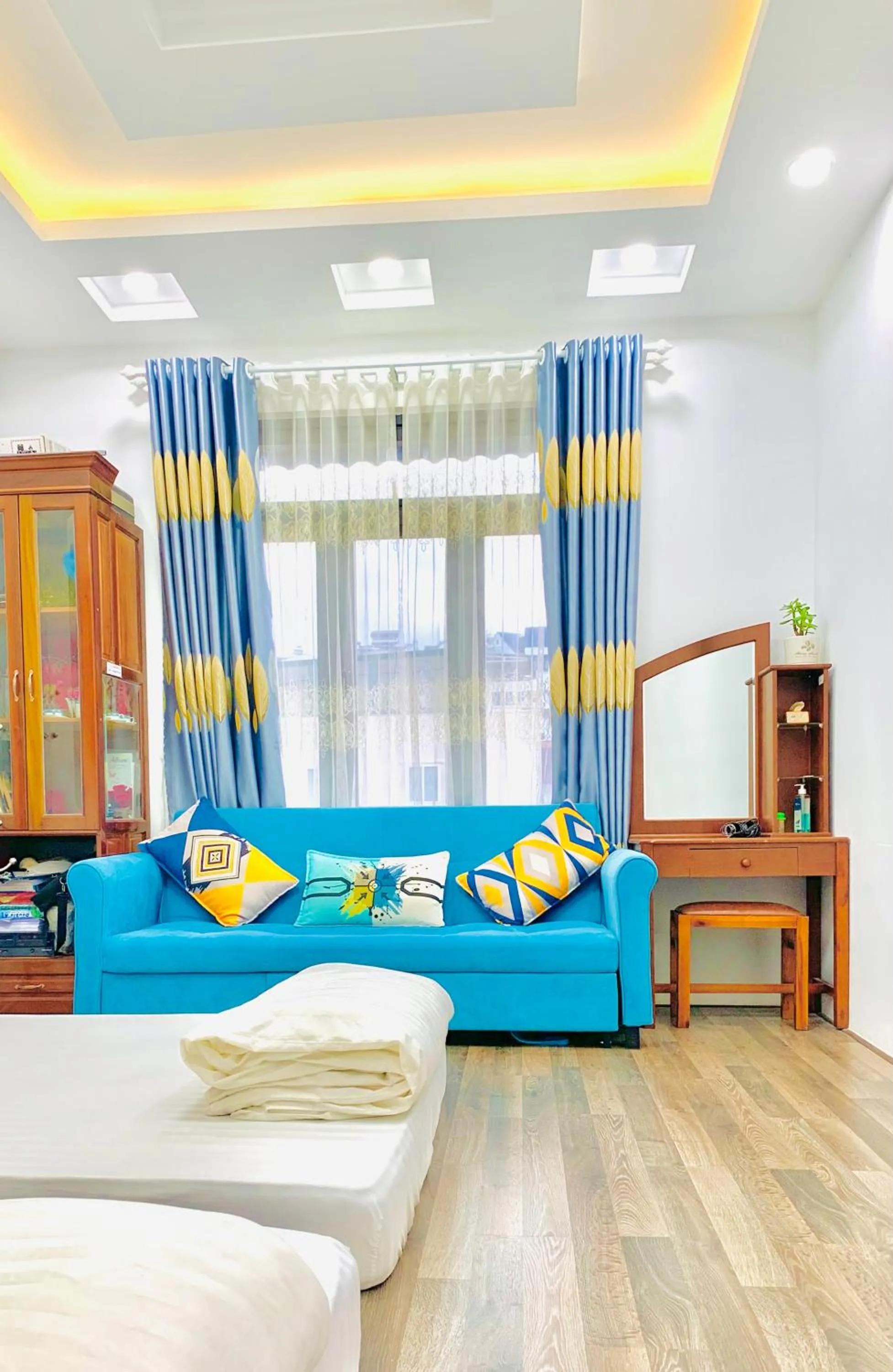 Bed in Family Homestay Dalat Casa