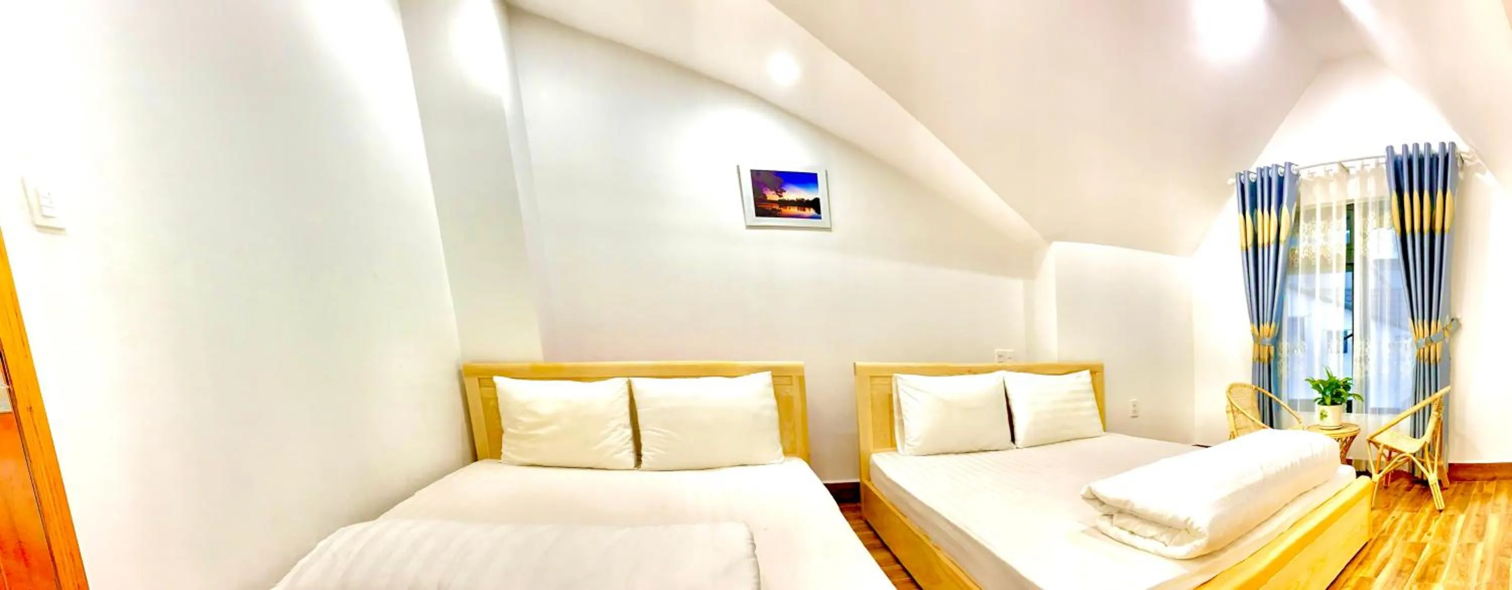 Bed in Family Homestay Dalat Casa