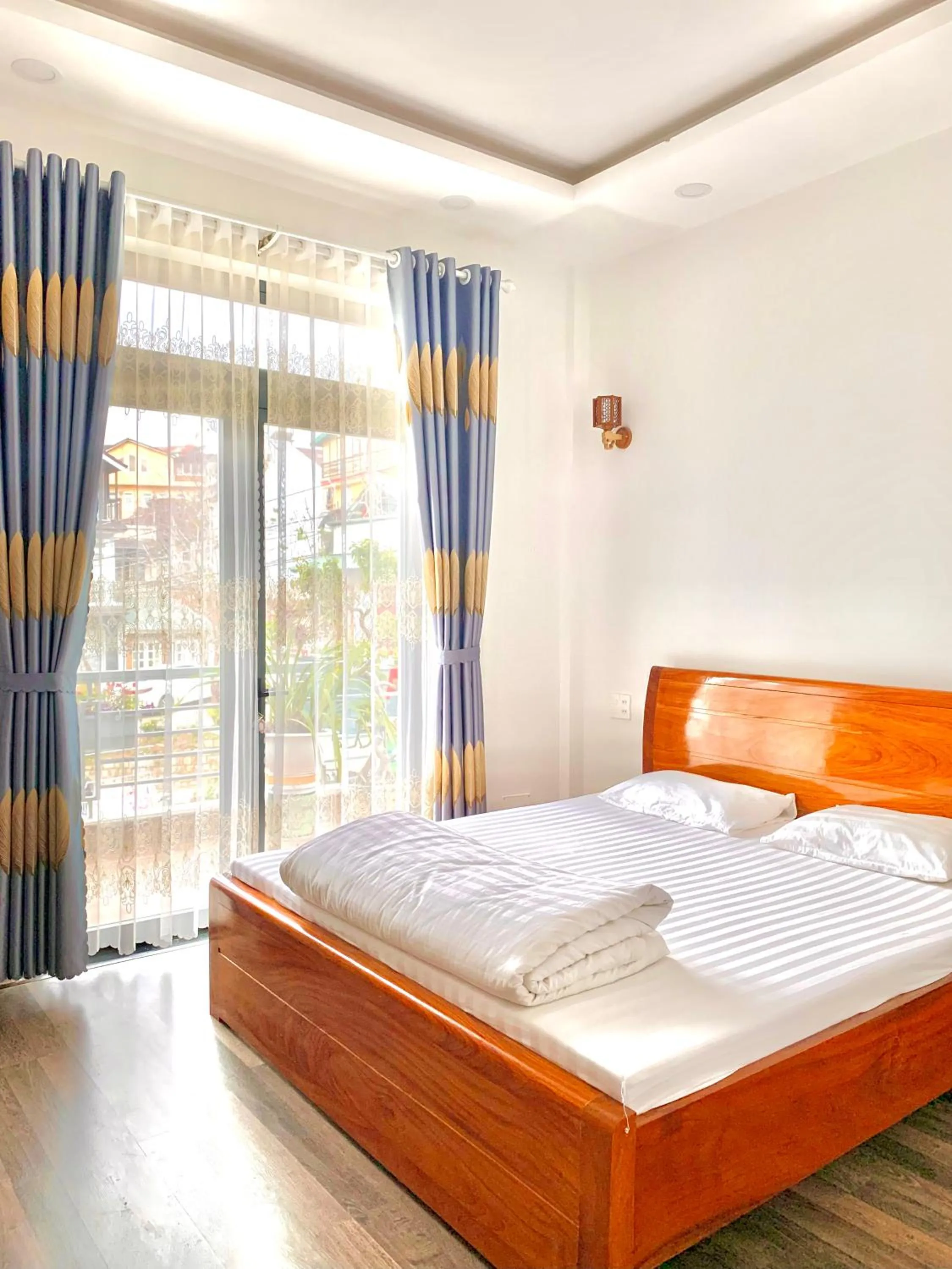 Bed in Family Homestay Dalat Casa