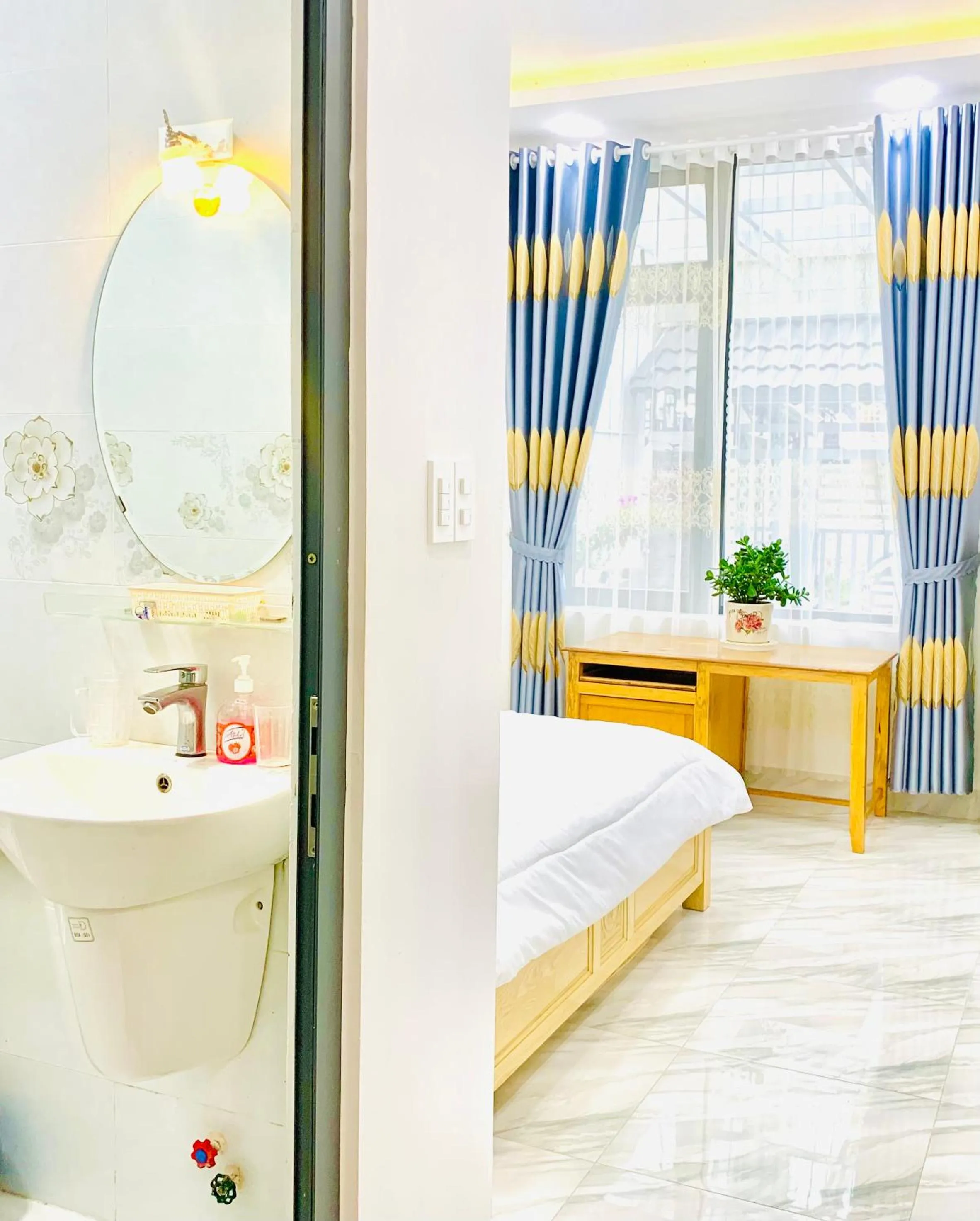 Bed in Family Homestay Dalat Casa