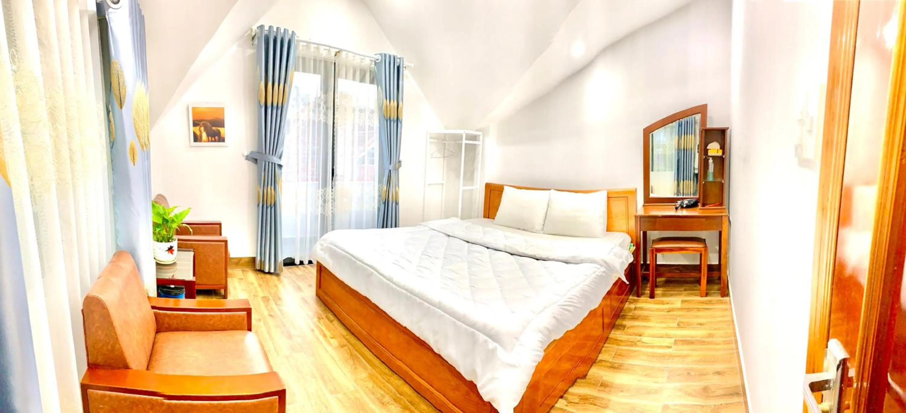 Bed in Family Homestay Dalat Casa