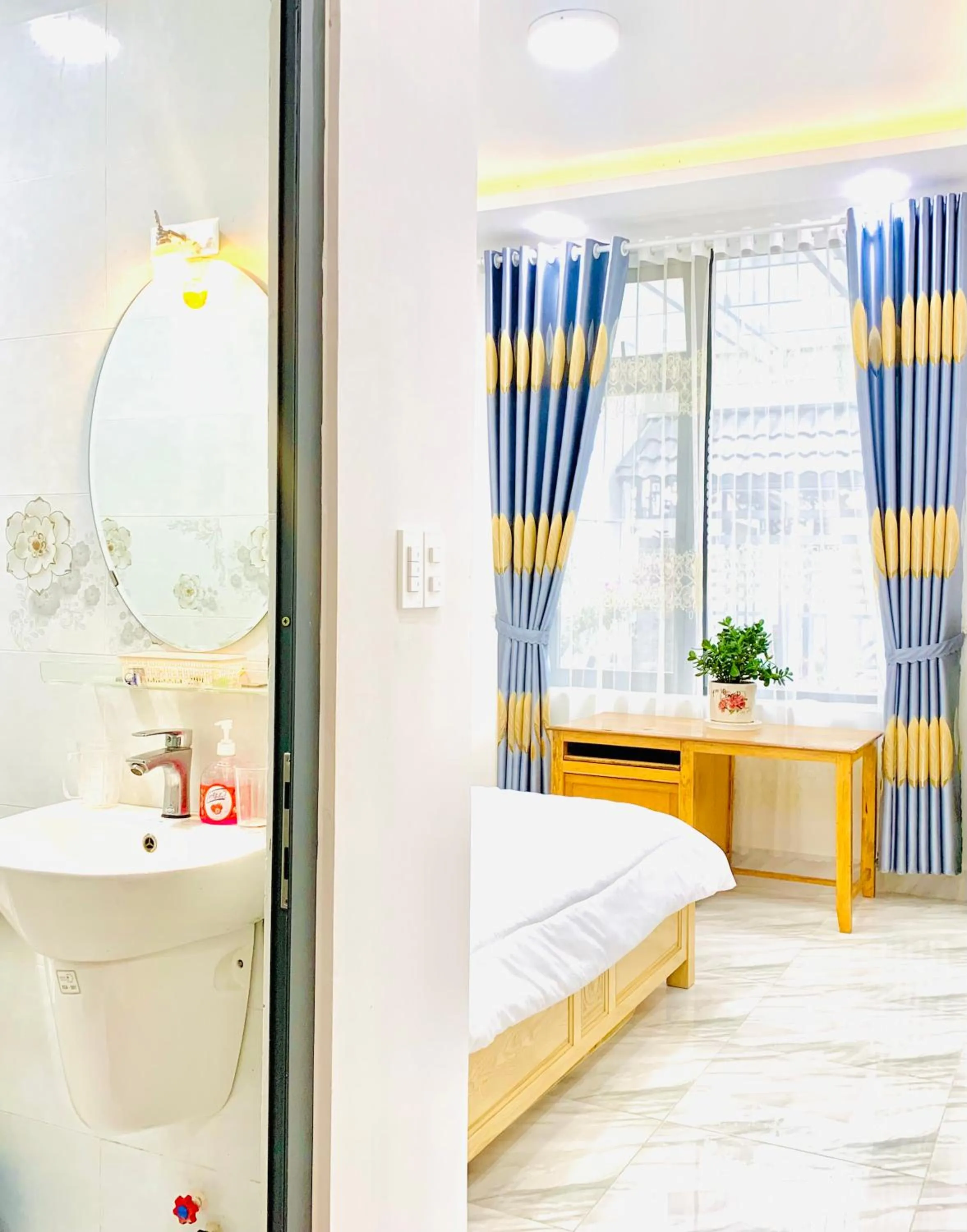 Bed in Family Homestay Dalat Casa