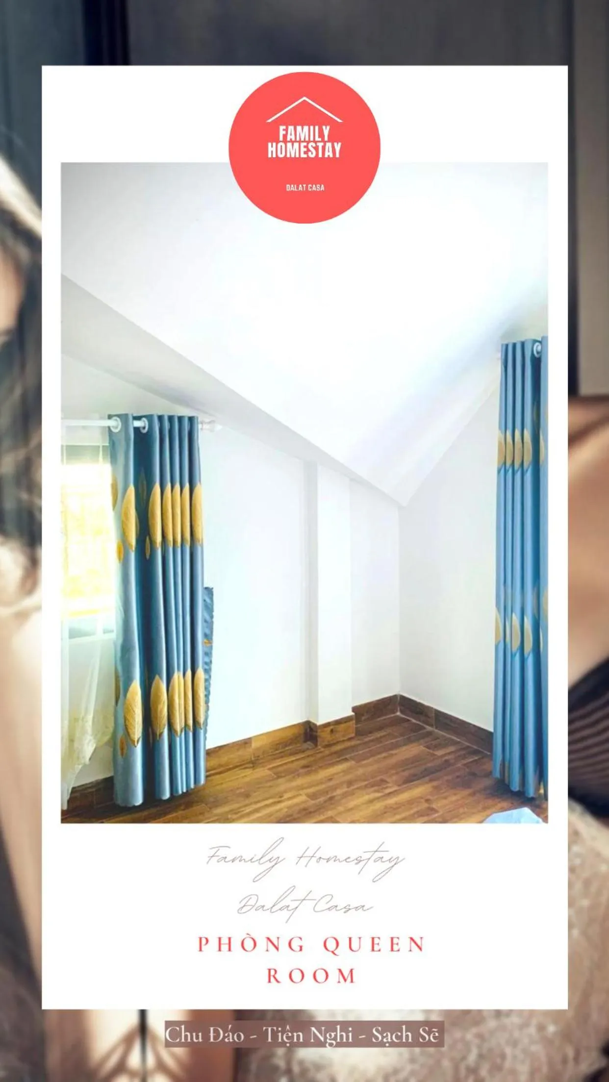 Bed in Family Homestay Dalat Casa