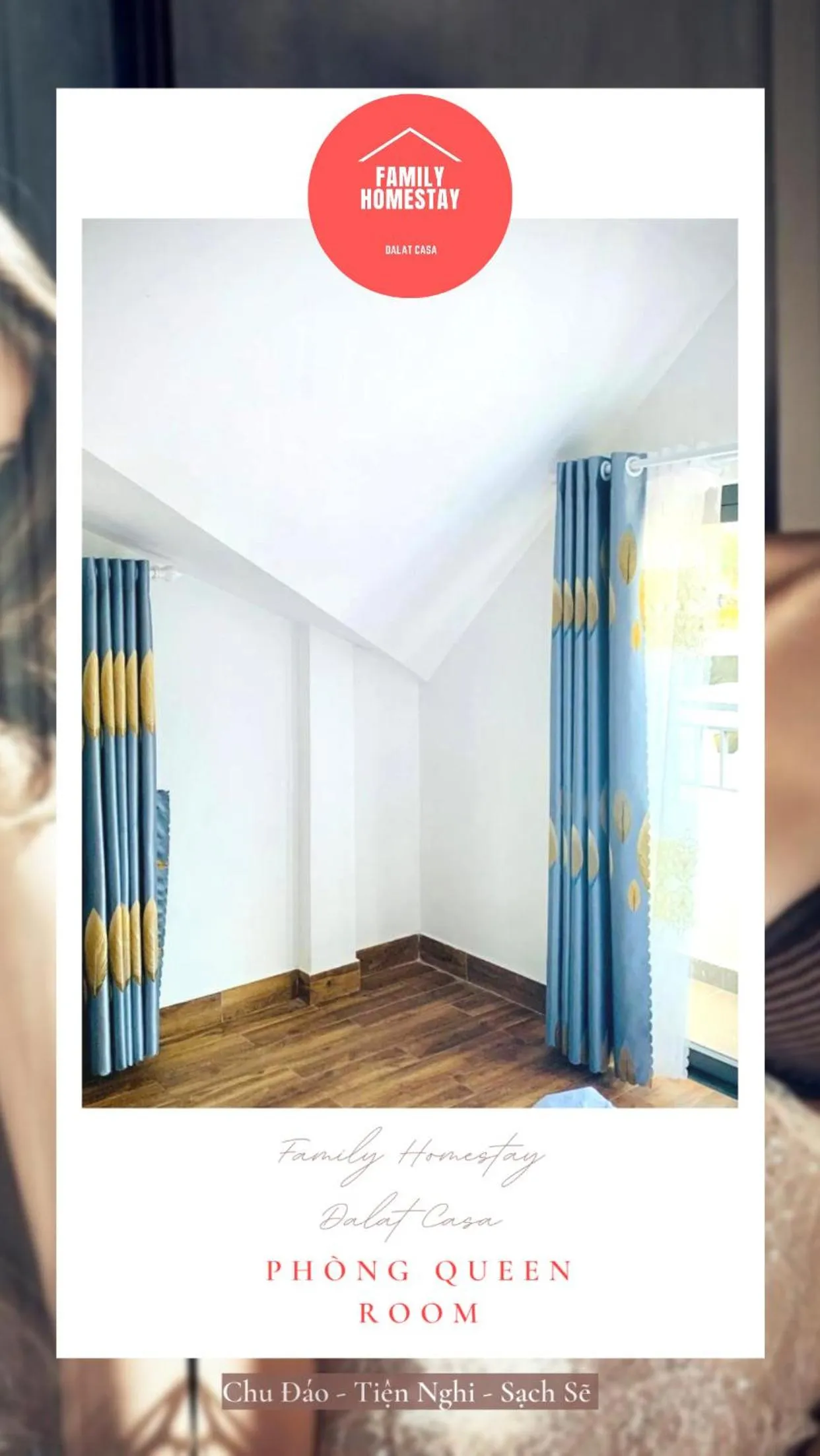 Bed in Family Homestay Dalat Casa