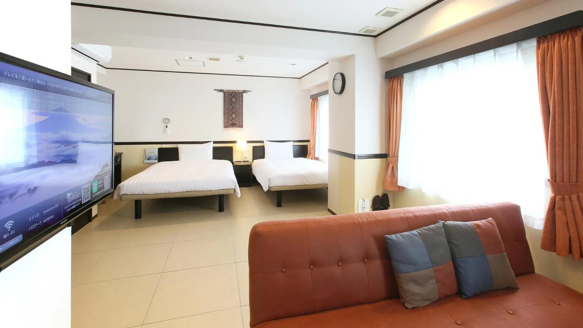 Bedroom, Bed in Toyoko Inn Okinawa Ishigaki-jima