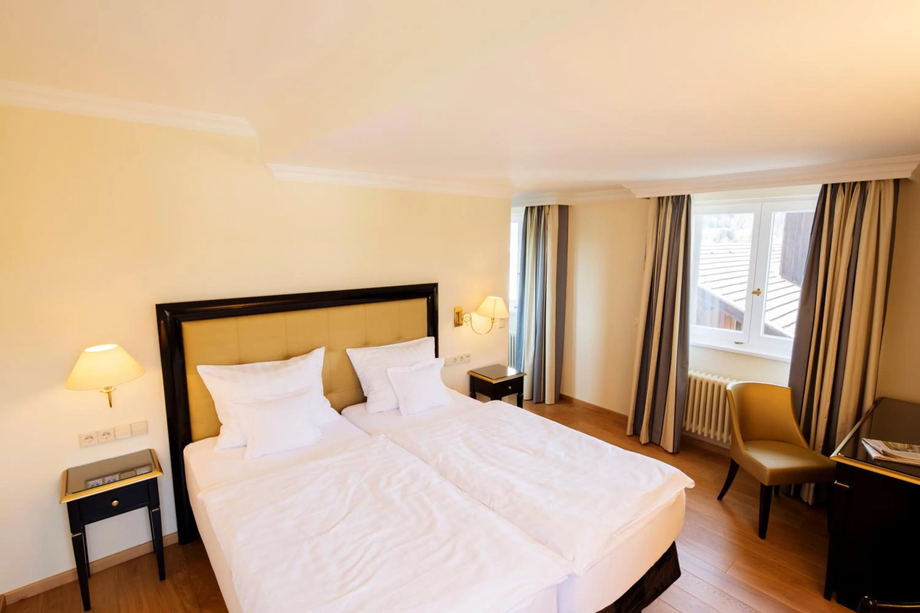 Bed in Treschers Schwarzwald Hotel