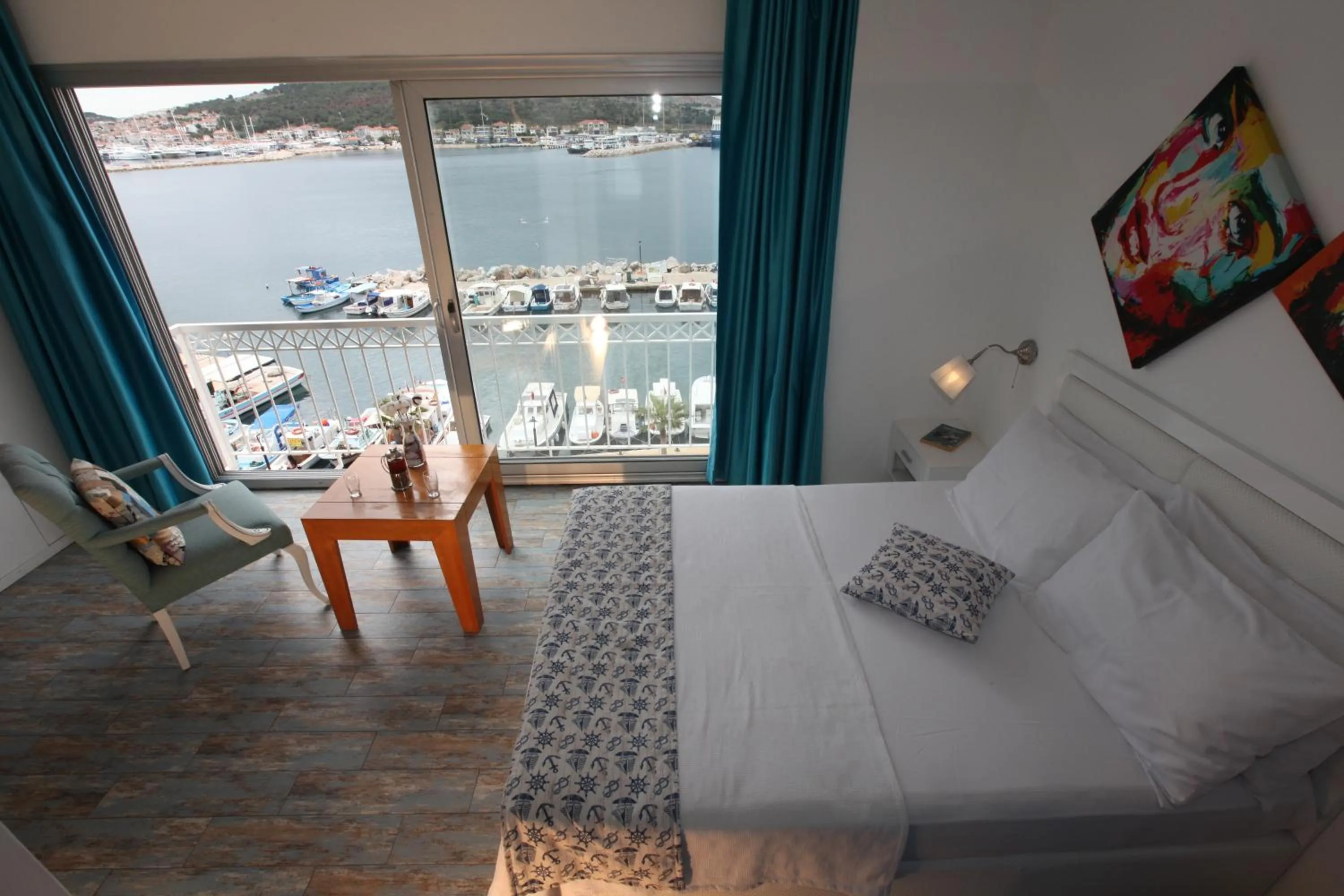 Sea view, Bed in Larimar Hotel Cesme