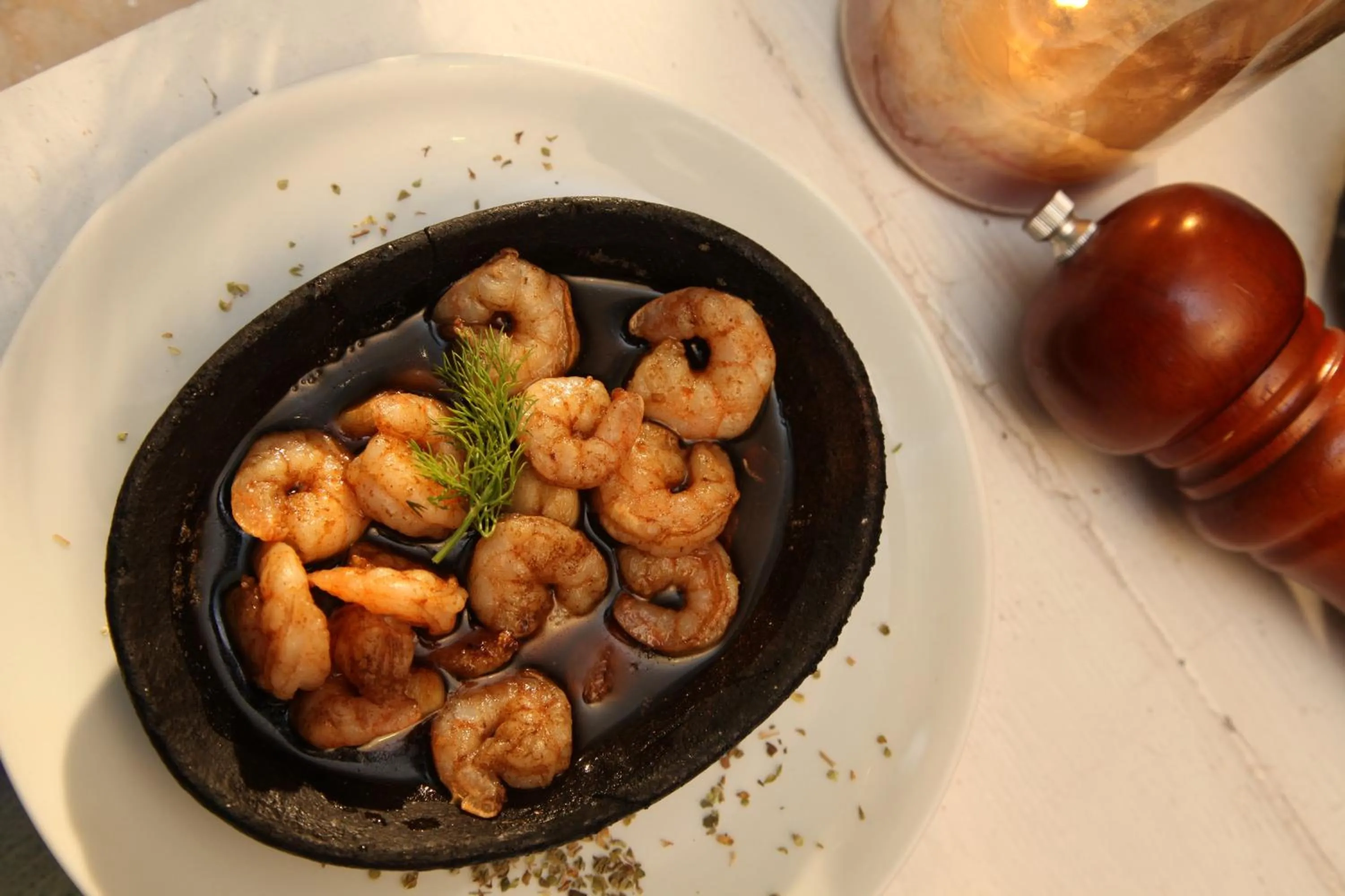 Restaurant/places to eat in Larimar Hotel Cesme