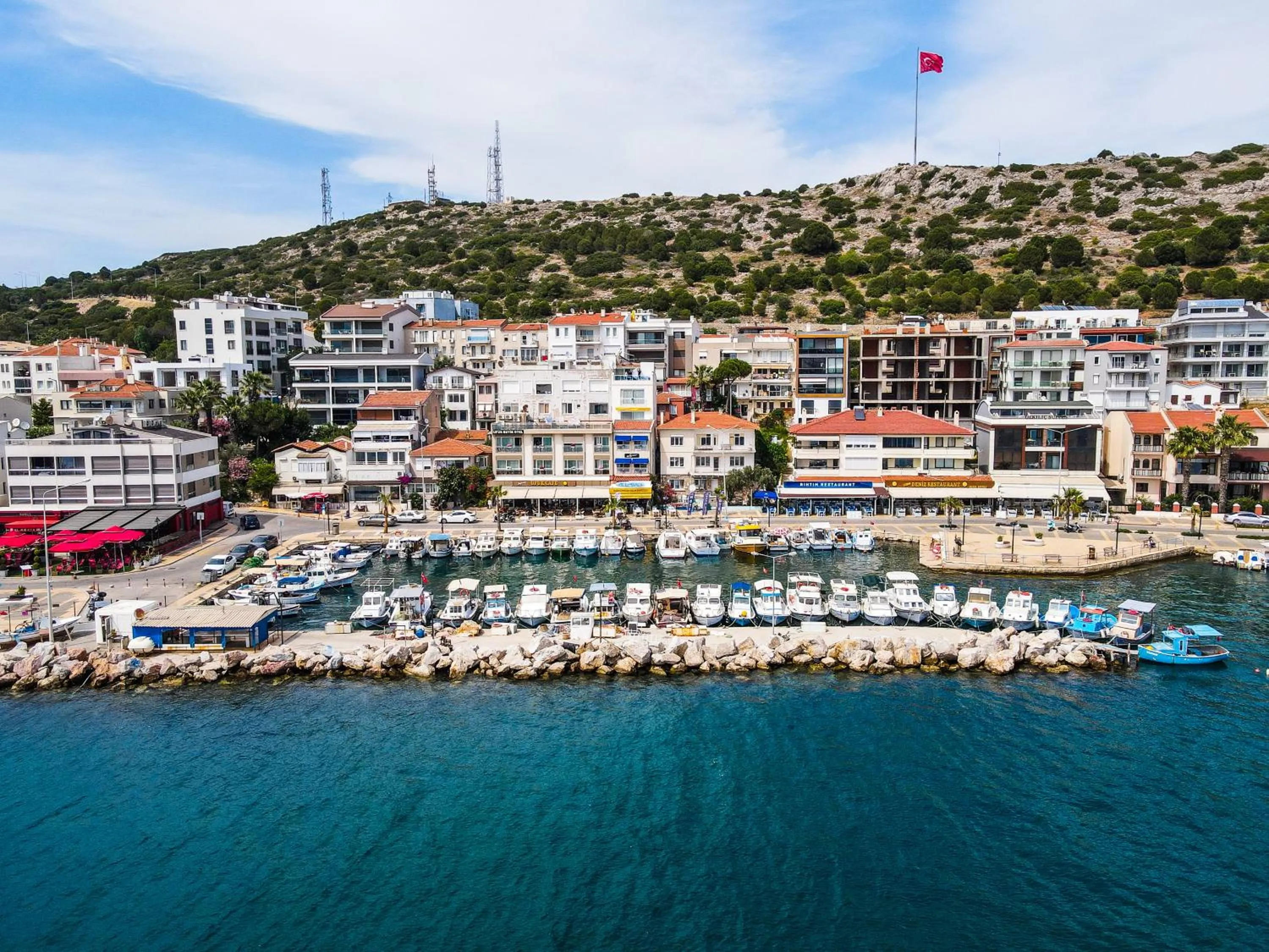 Bird's eye view in Larimar Hotel Cesme