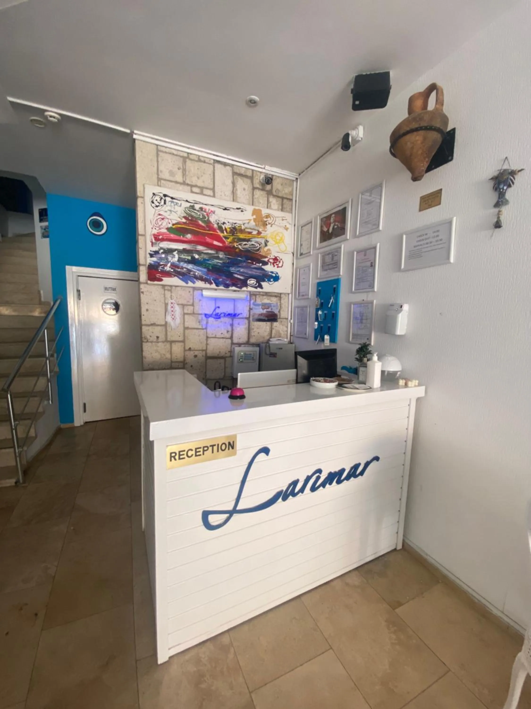 Property logo or sign in Larimar Hotel Cesme