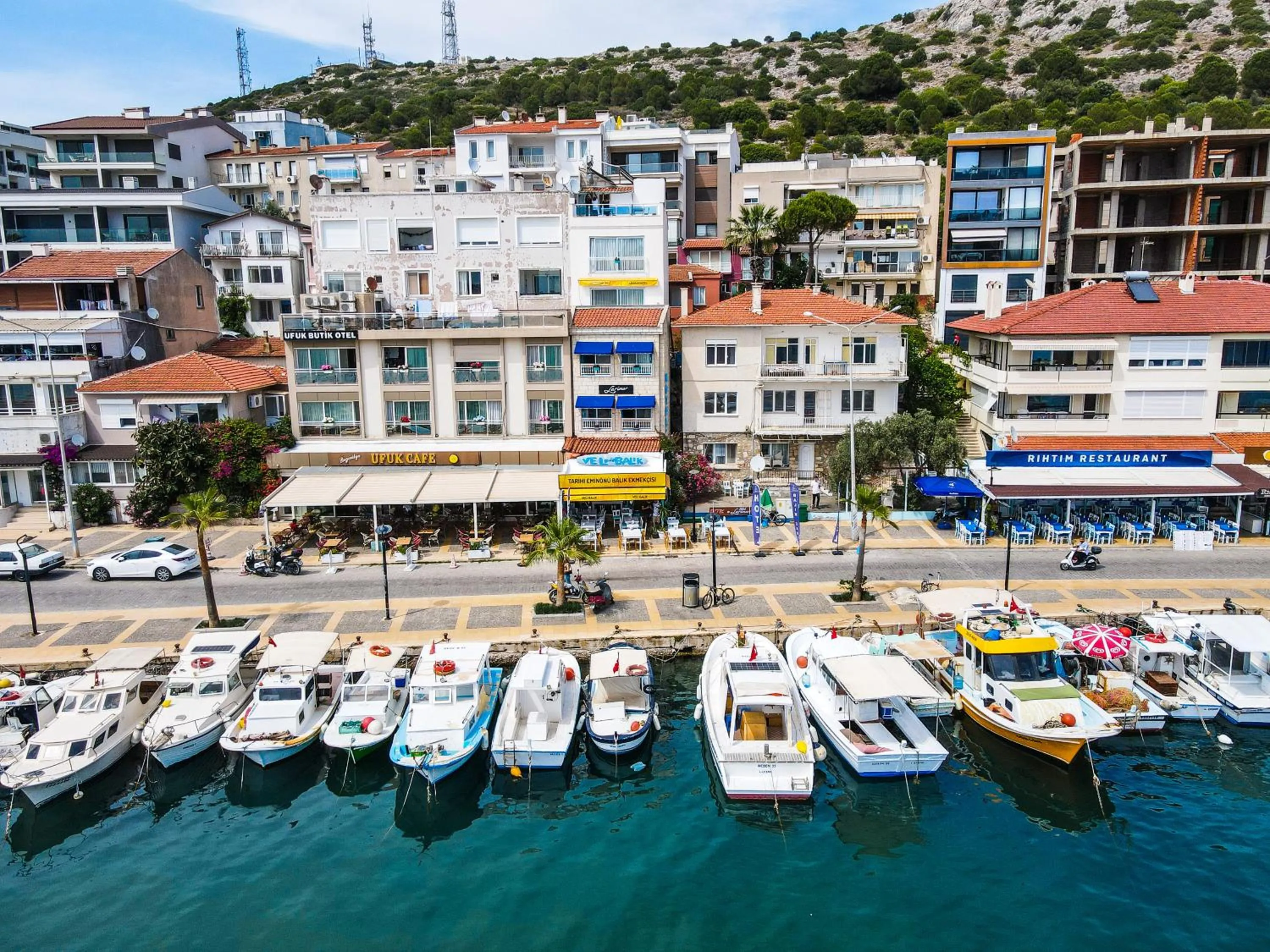 Bird's eye view in Larimar Hotel Cesme