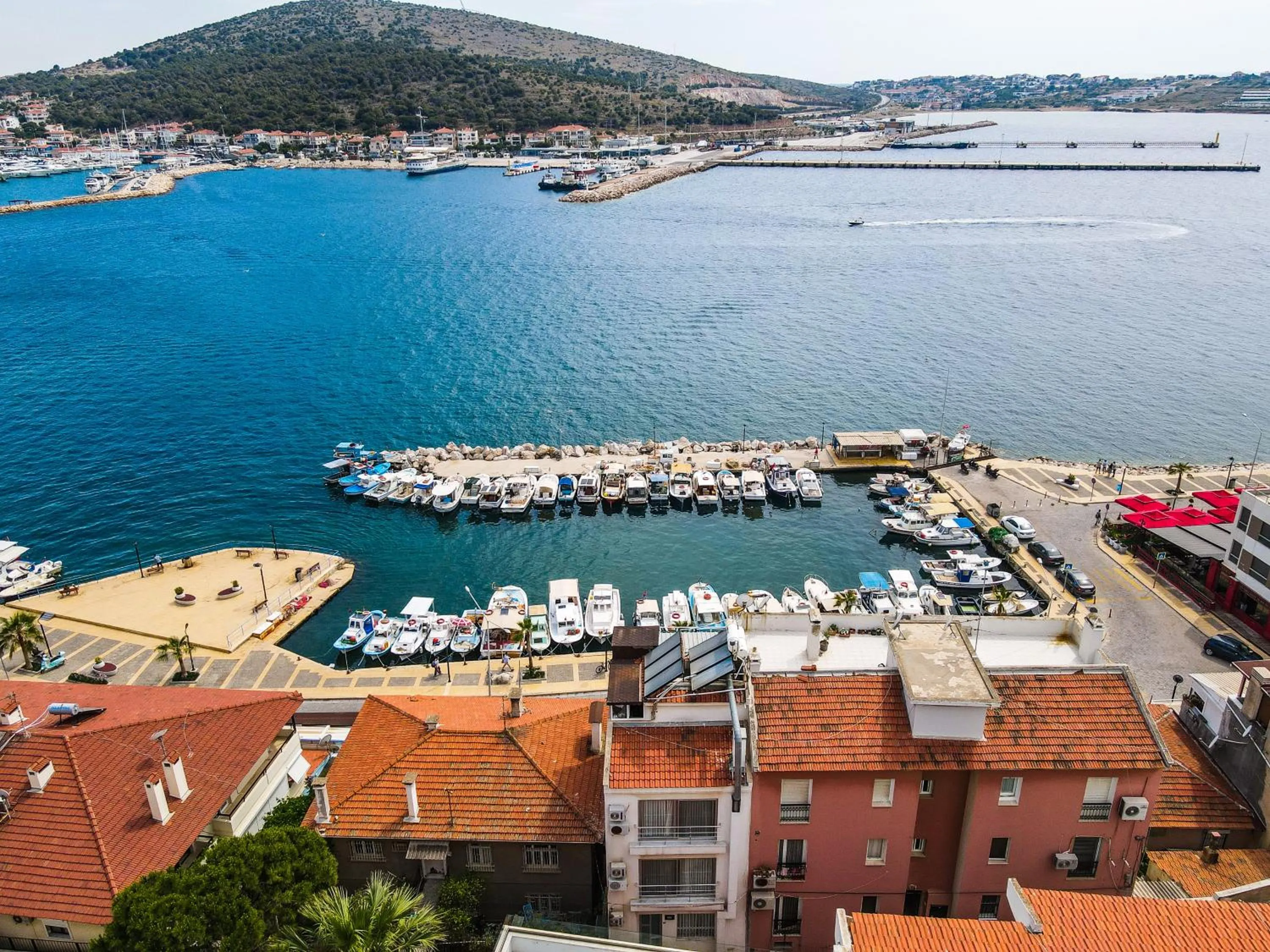 Bird's eye view in Larimar Hotel Cesme
