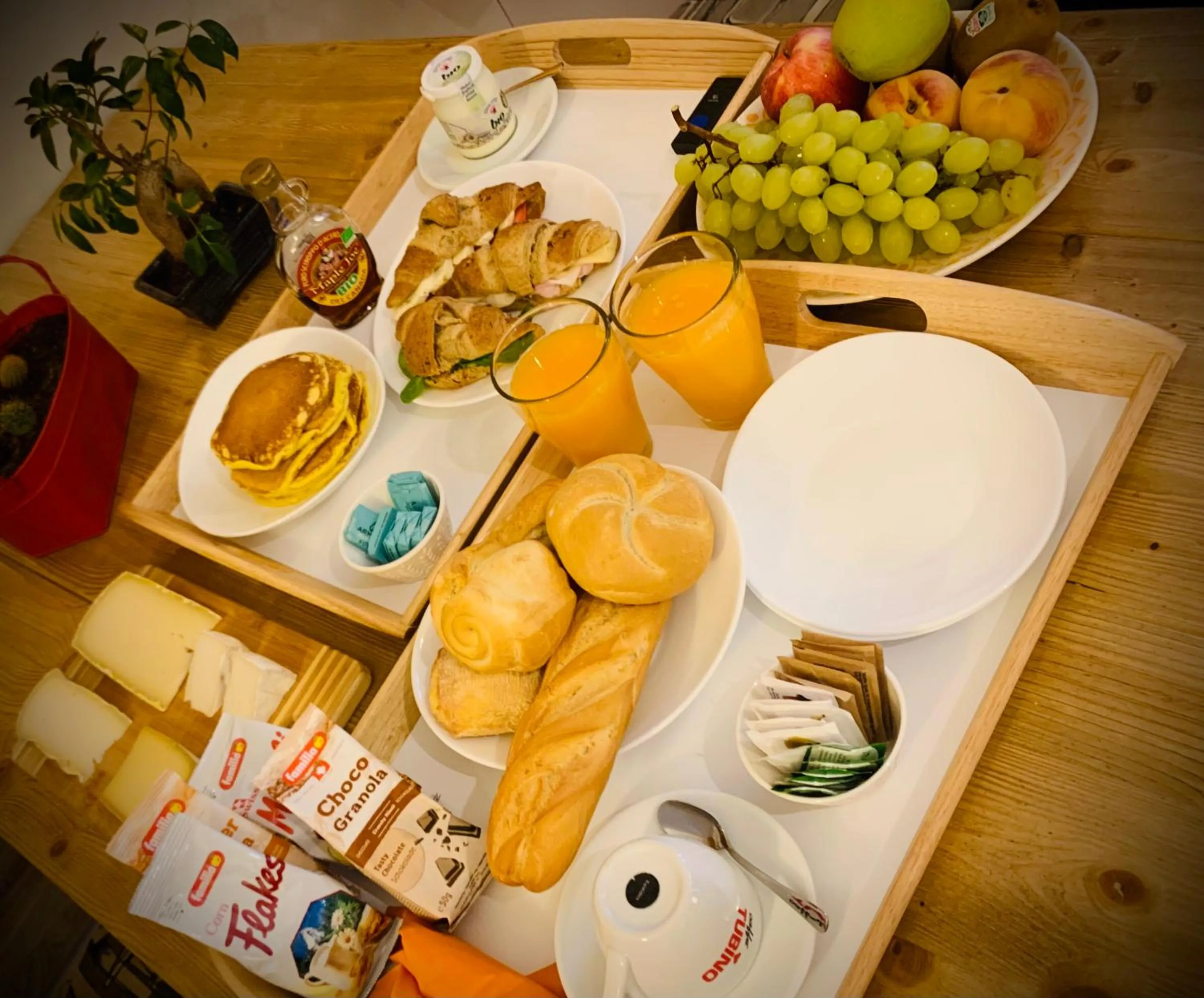Continental breakfast in BB Borgo Biella