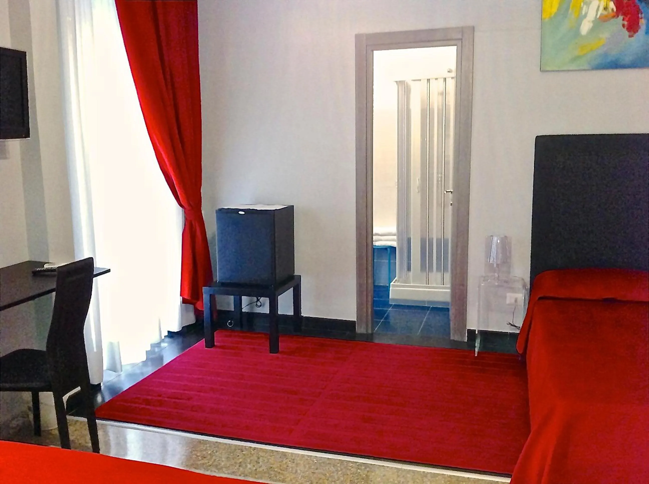 Photo of the whole room, Bed in Domus Fabiola - Vaticano