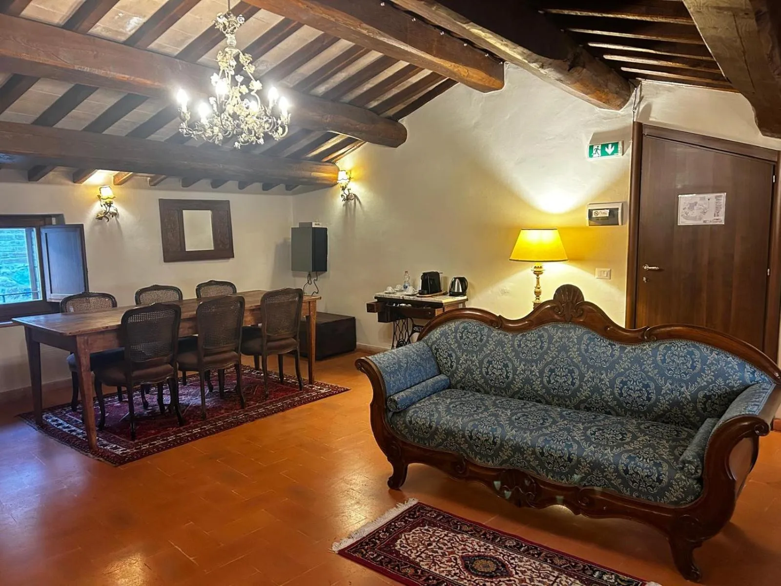 Living room in Borgo Petroro