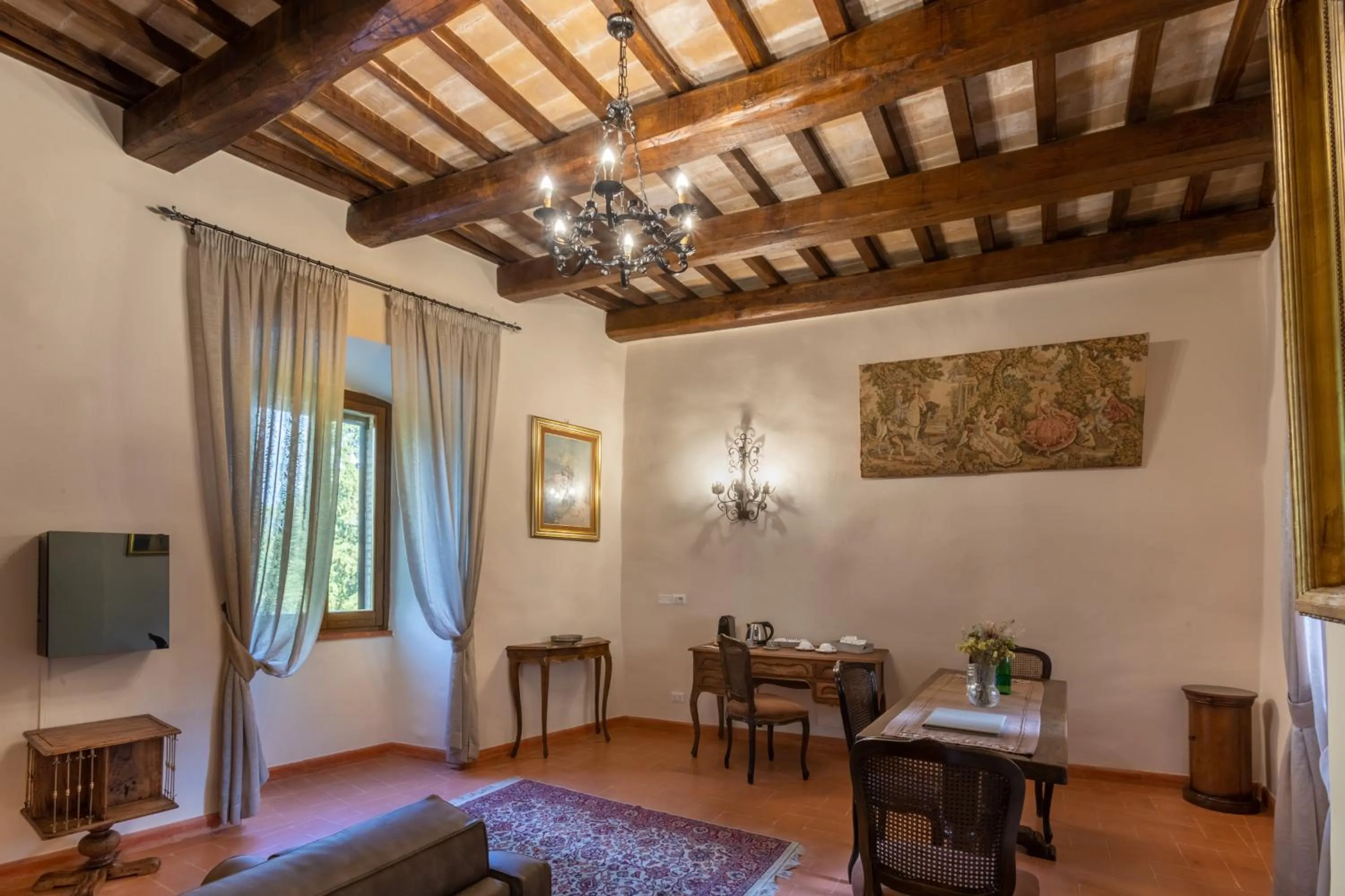 Living room in Borgo Petroro