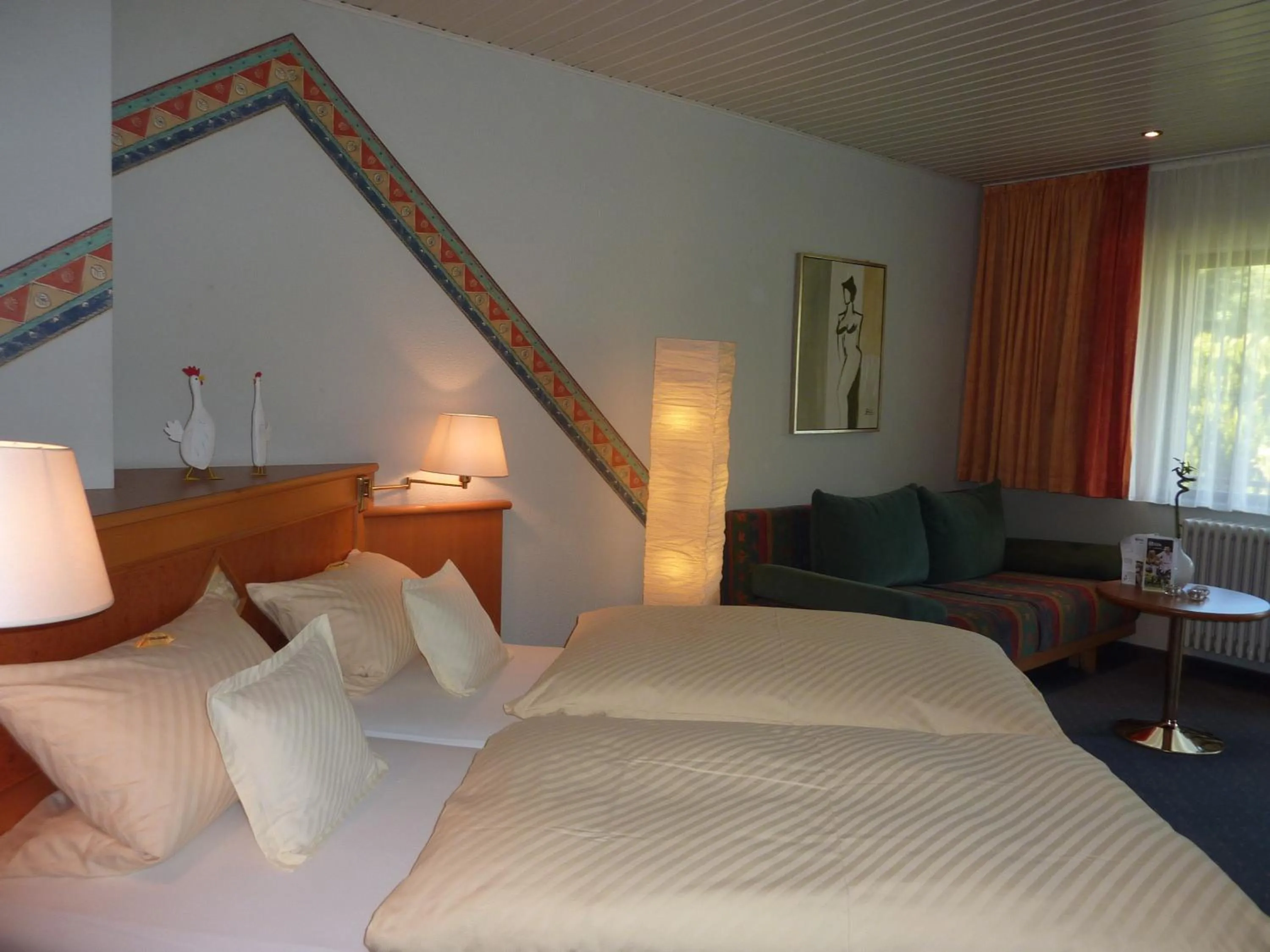 Bed in Landhotel Mühle zu Gersbach