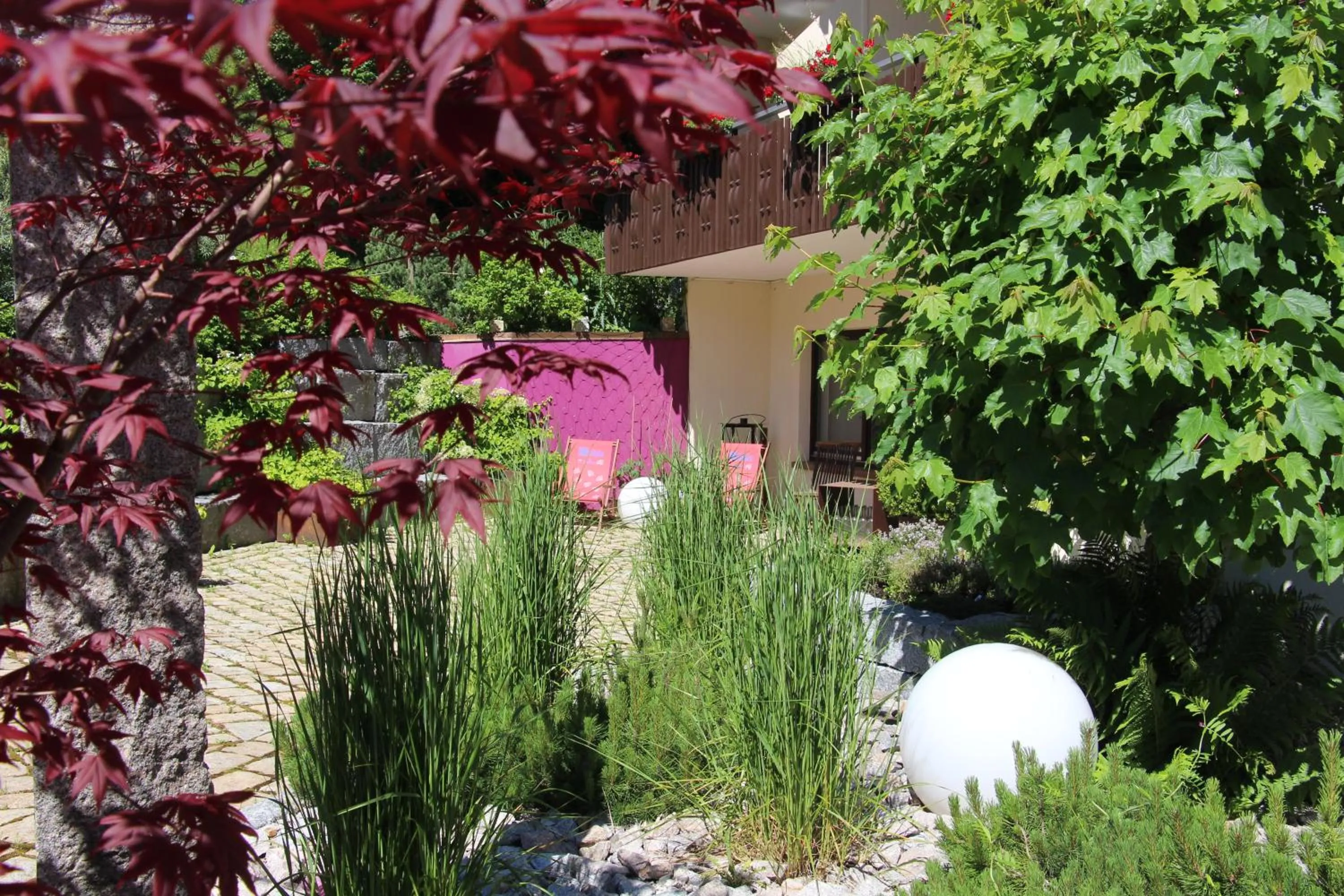 Garden in Landhotel Mühle zu Gersbach