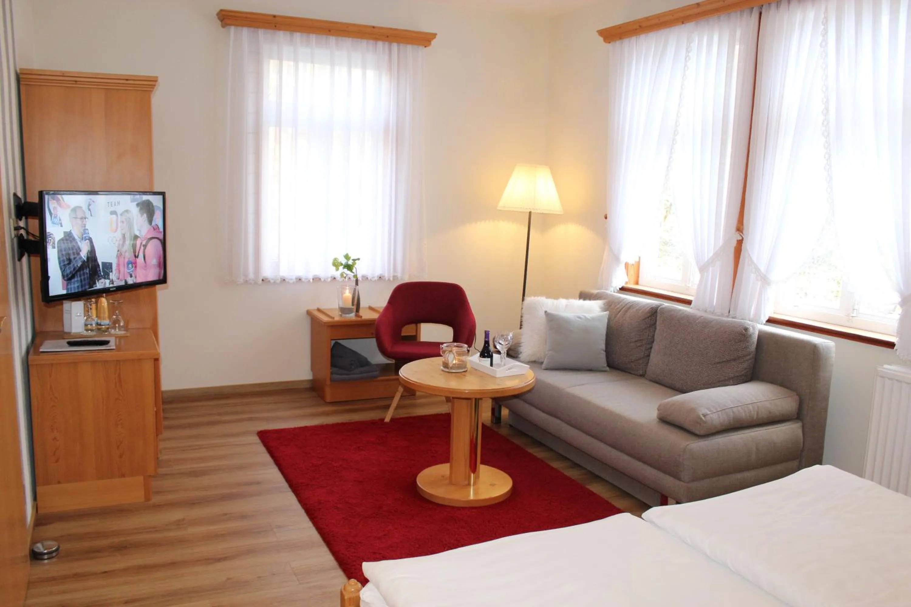Photo of the whole room, Bed in Ferien- und Wellnesshotel Waldfrieden