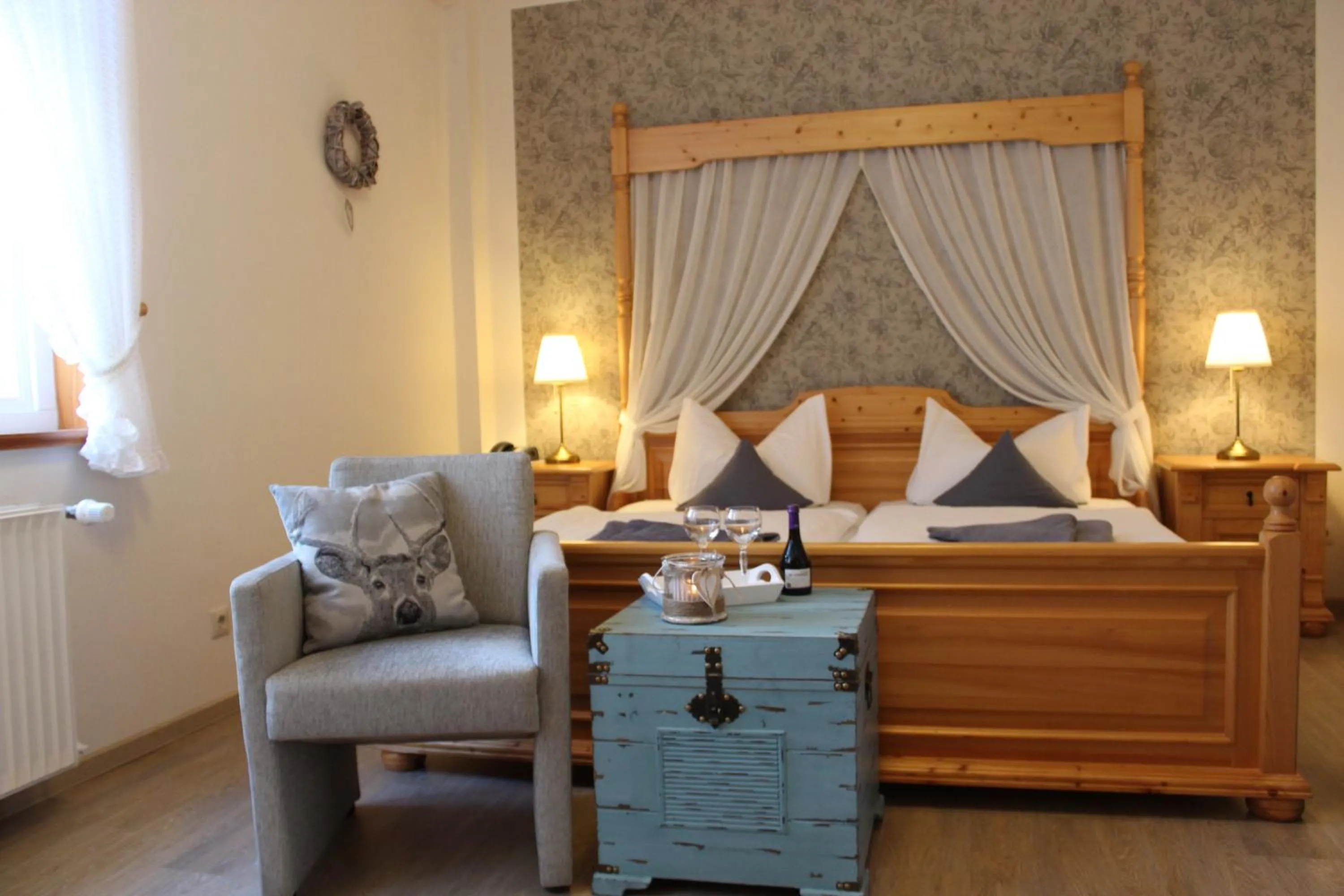 Photo of the whole room, Bed in Ferien- und Wellnesshotel Waldfrieden
