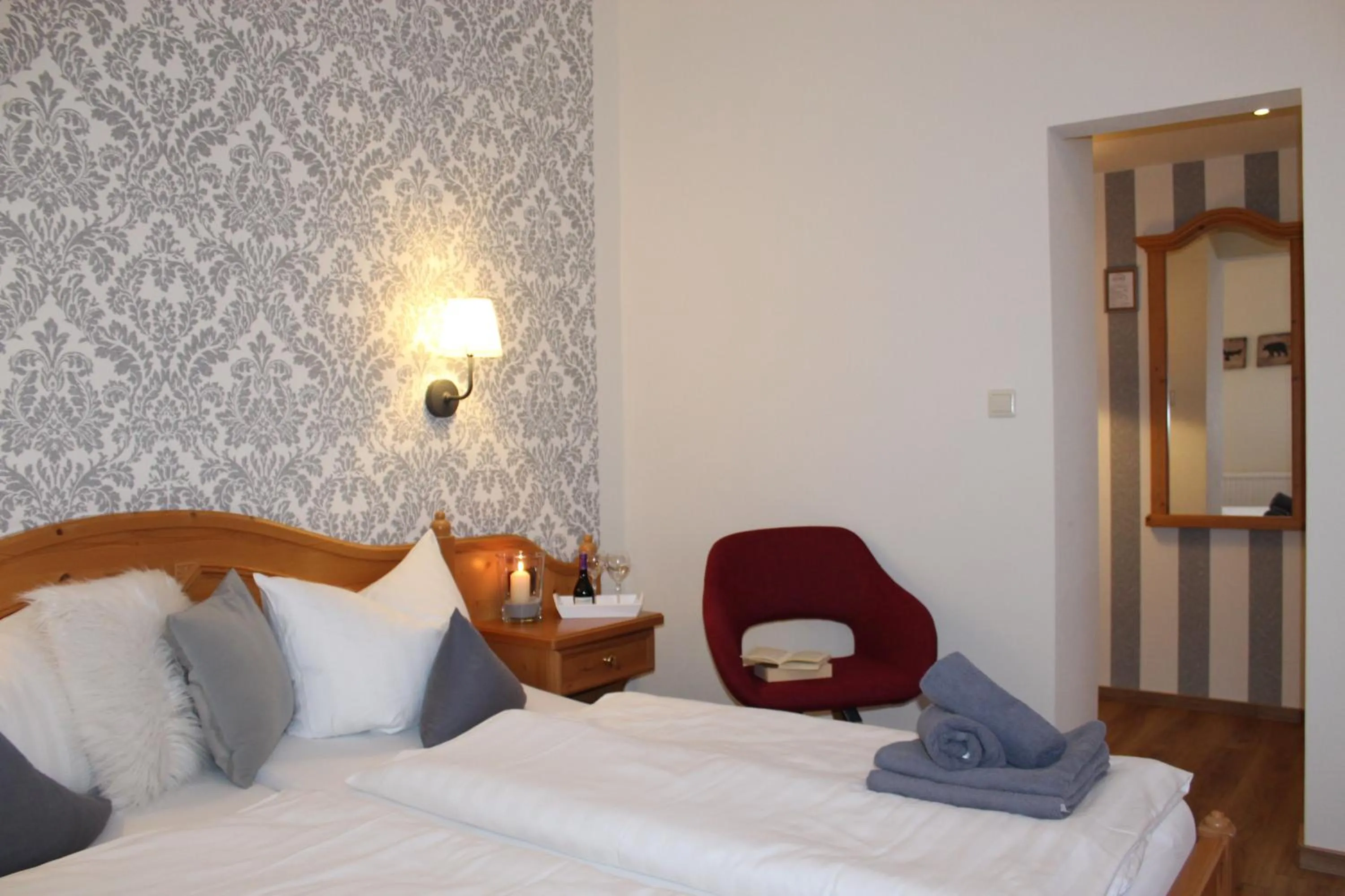Photo of the whole room, Bed in Ferien- und Wellnesshotel Waldfrieden