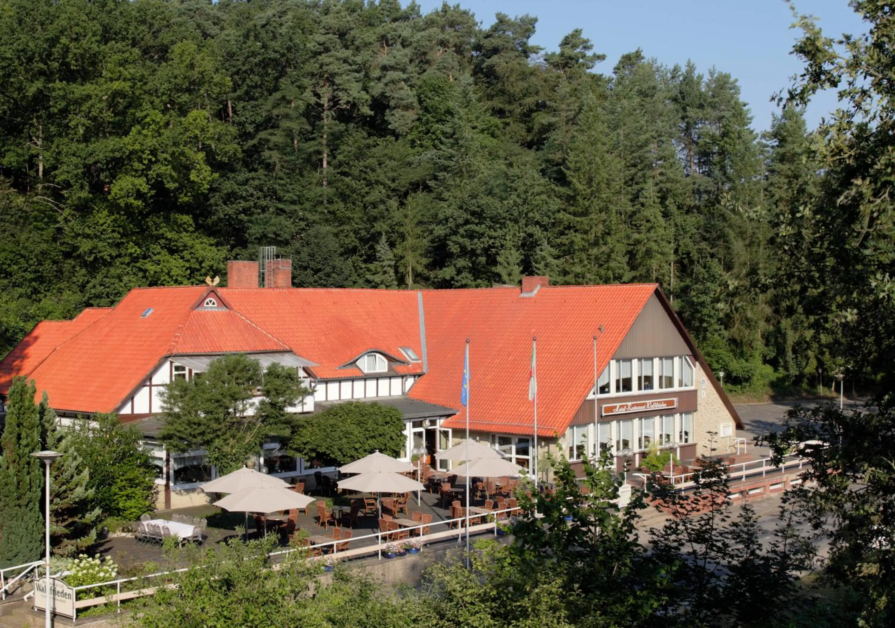 Property building in Ferien- und Wellnesshotel Waldfrieden