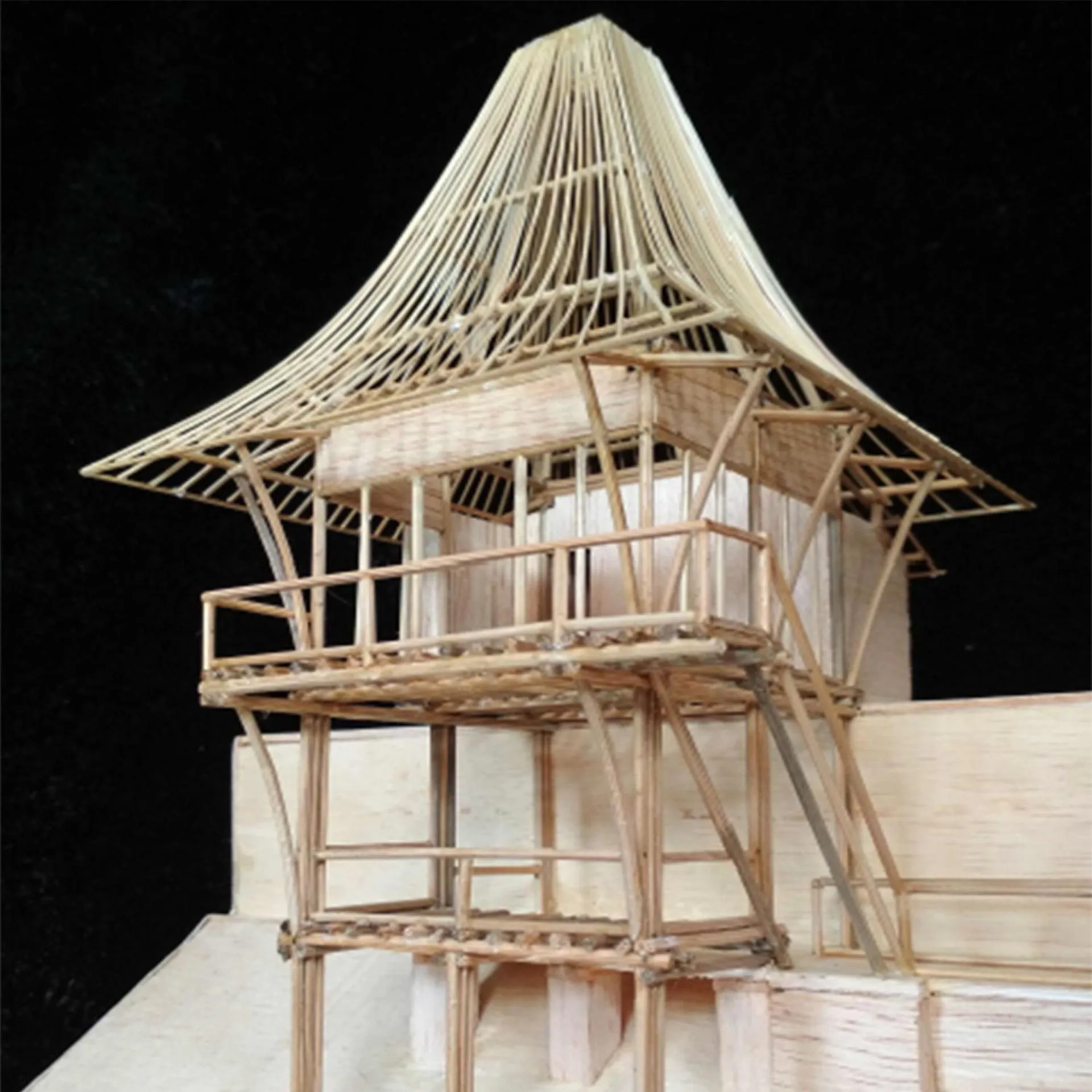 Property building in Elang Hillside Bamboo Villas