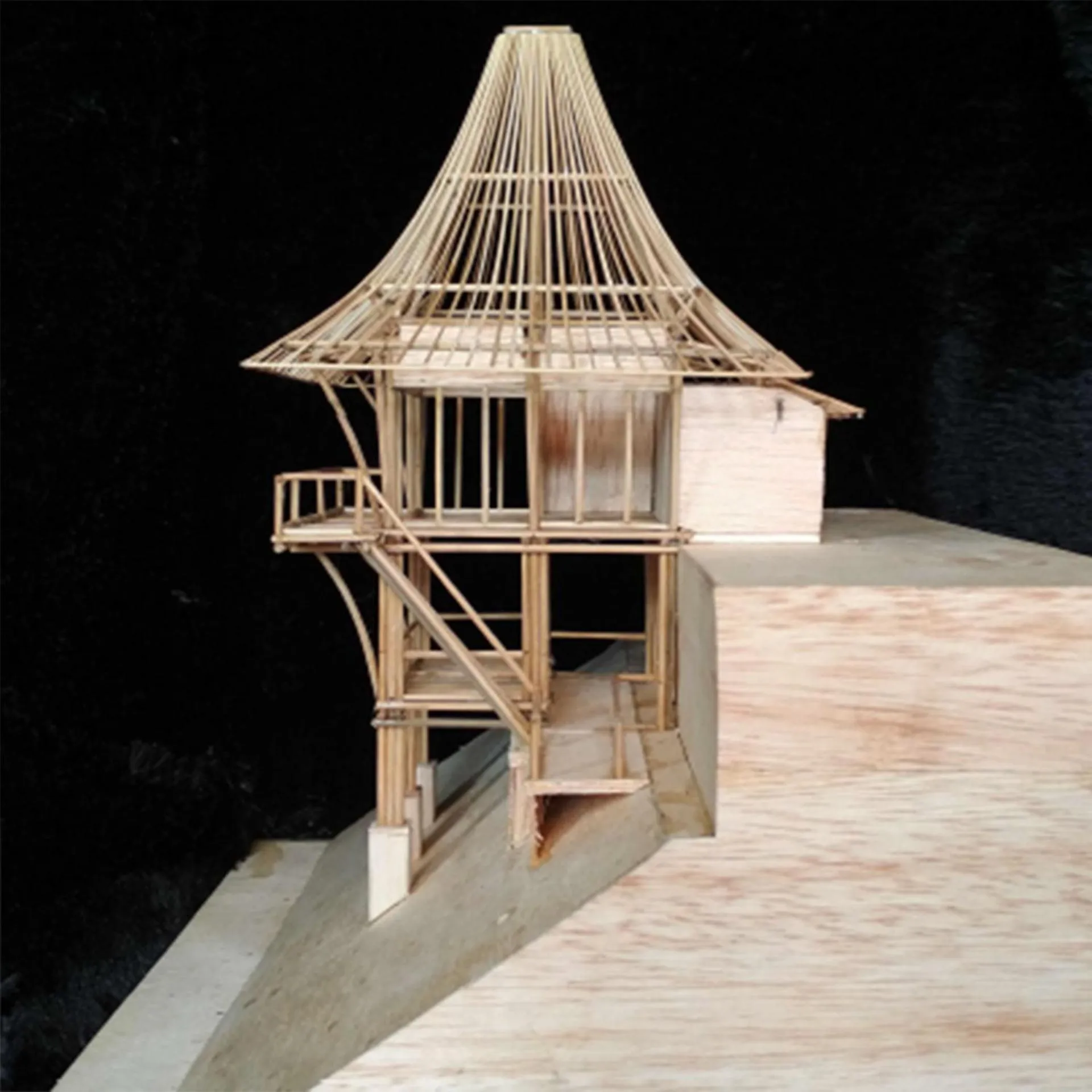 Property building in Elang Hillside Bamboo Villas