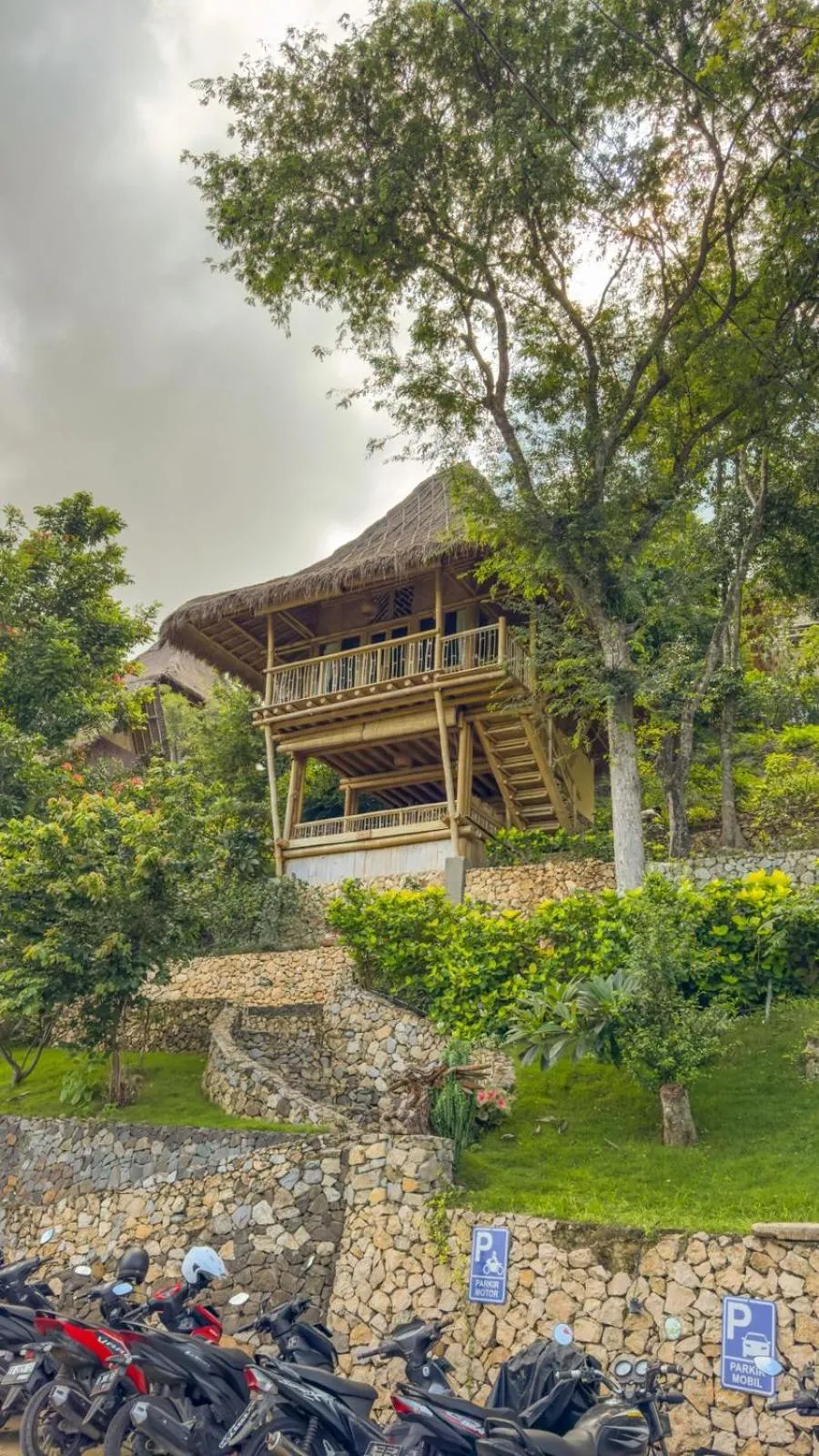 Property building in Elang Hillside Bamboo Villas