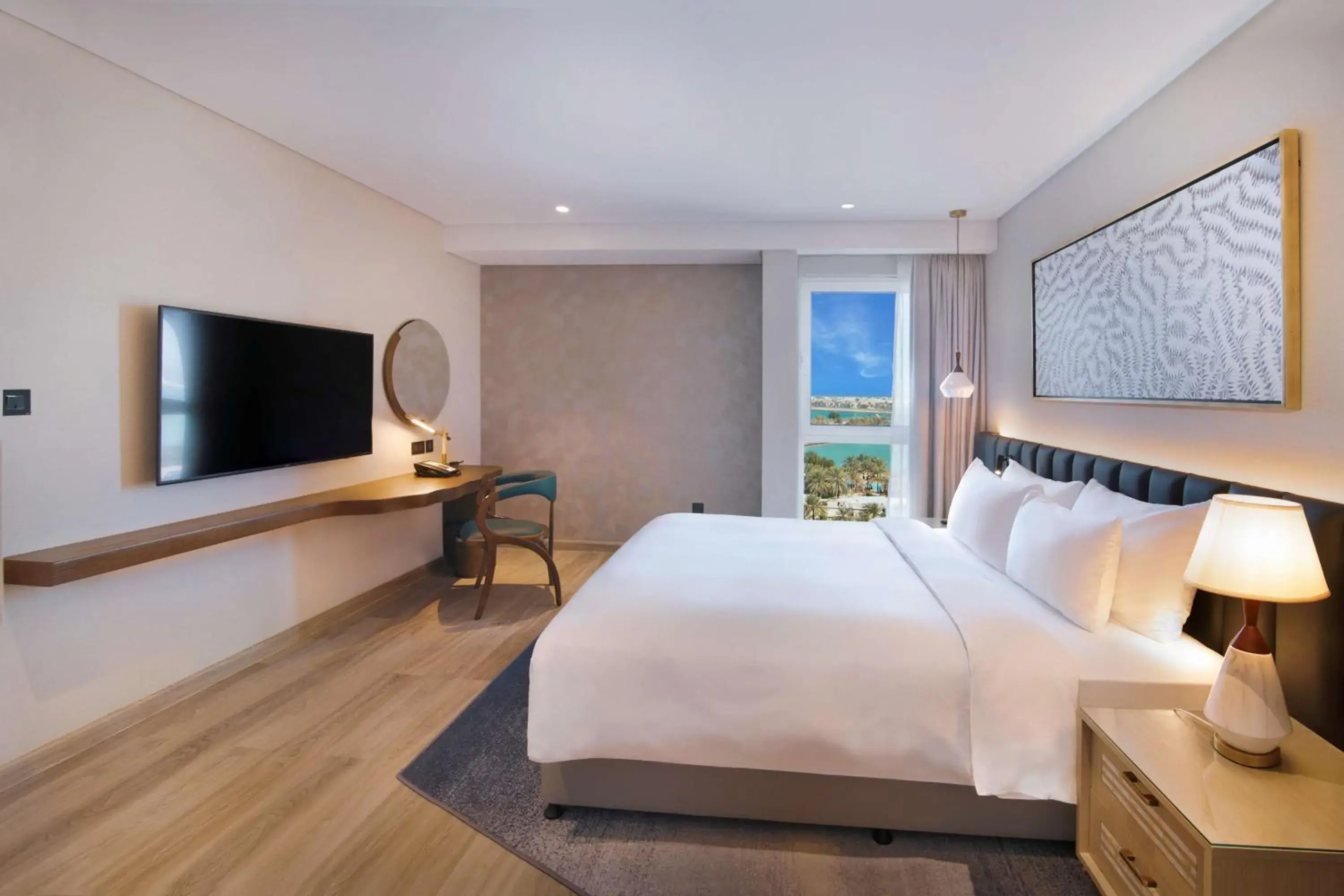 Photo of the whole room, Bed in Radisson Blu Hotel & Resort, Abu Dhabi Corniche Photo of the whole room, Bed in Radisson Blu Hotel & Resort, Abu Dhabi Corniche