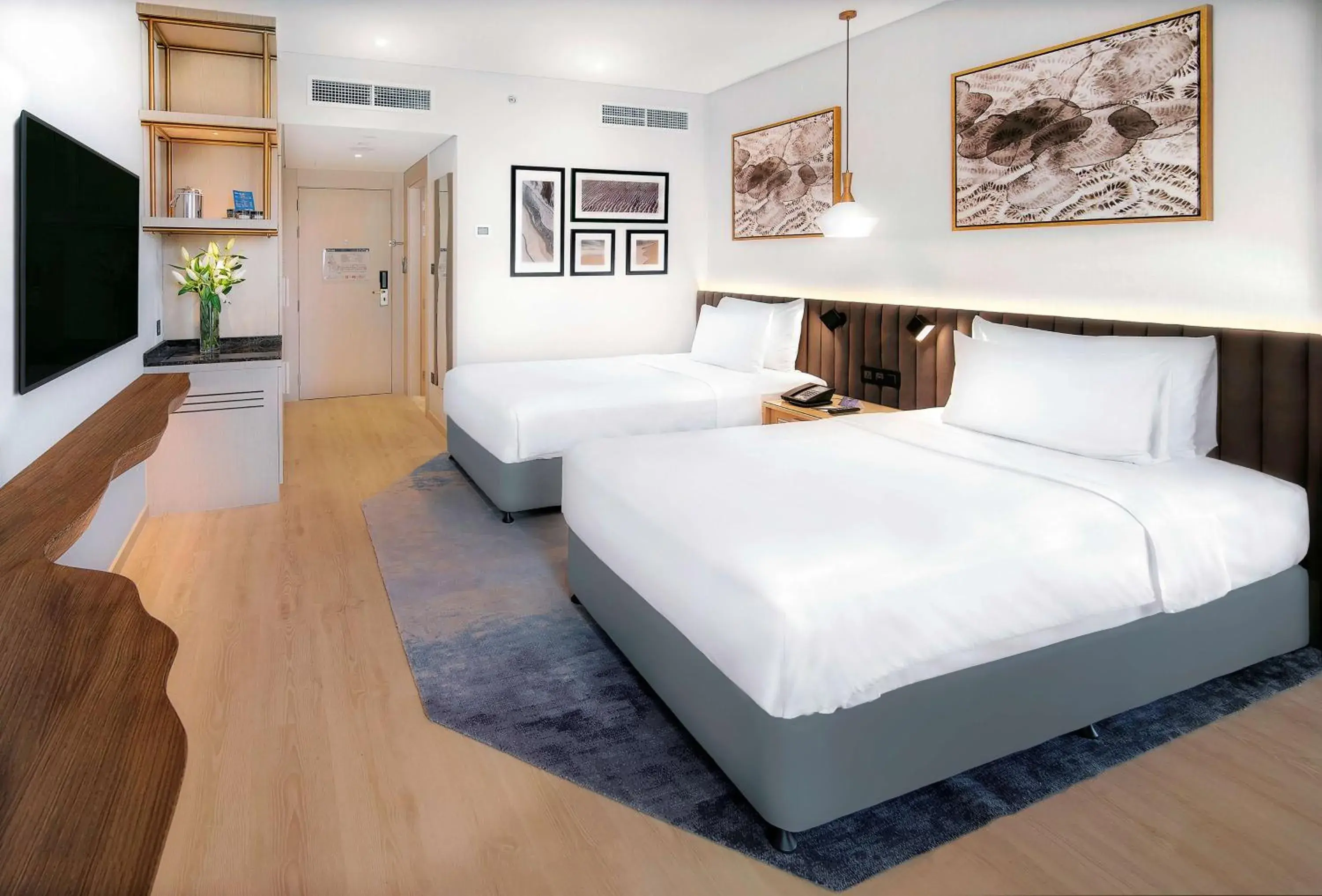 Photo of the whole room, Bed in Radisson Blu Hotel & Resort, Abu Dhabi Corniche Photo of the whole room, Bed in Radisson Blu Hotel & Resort, Abu Dhabi Corniche