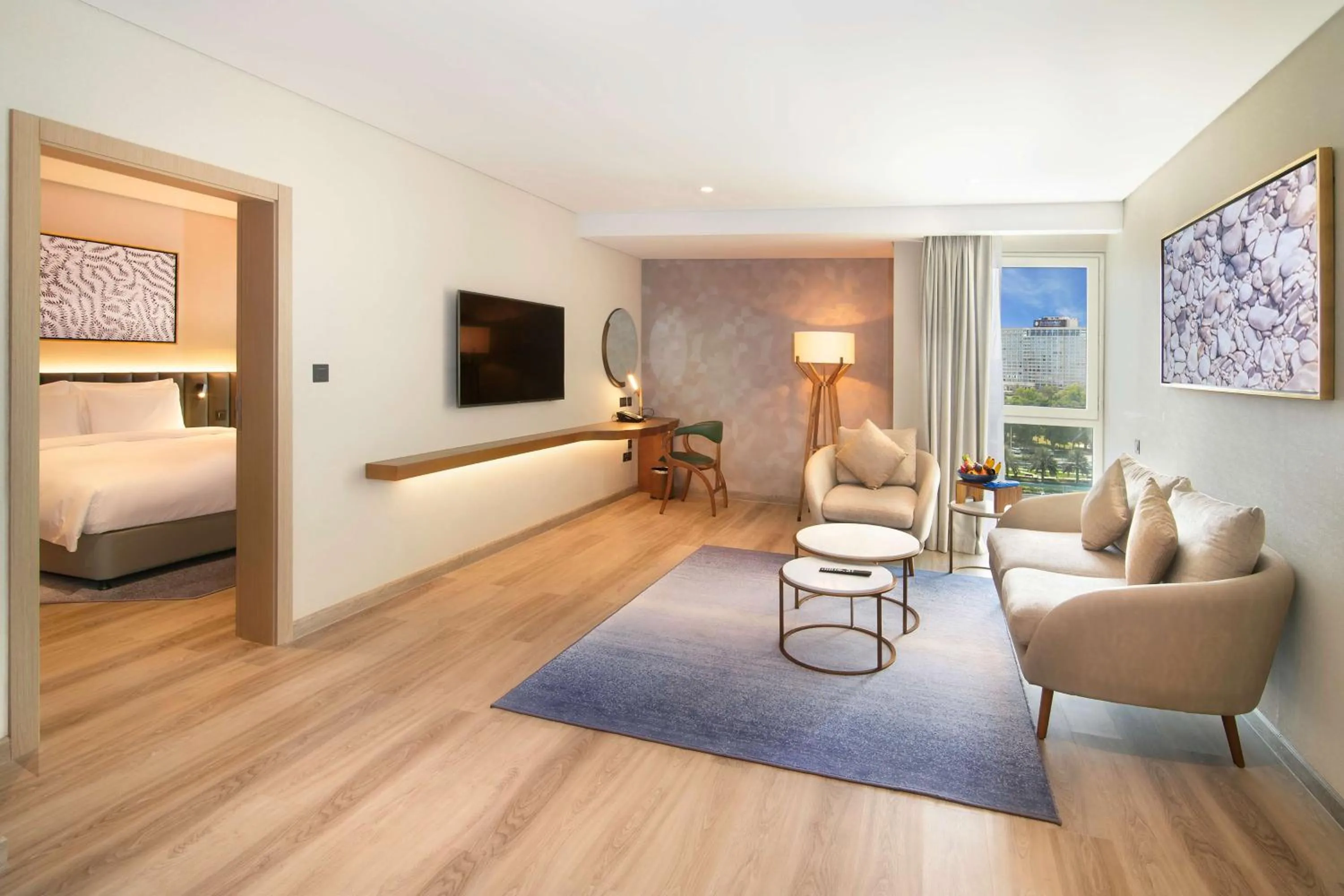 Photo of the whole room in Radisson Blu Hotel & Resort, Abu Dhabi Corniche