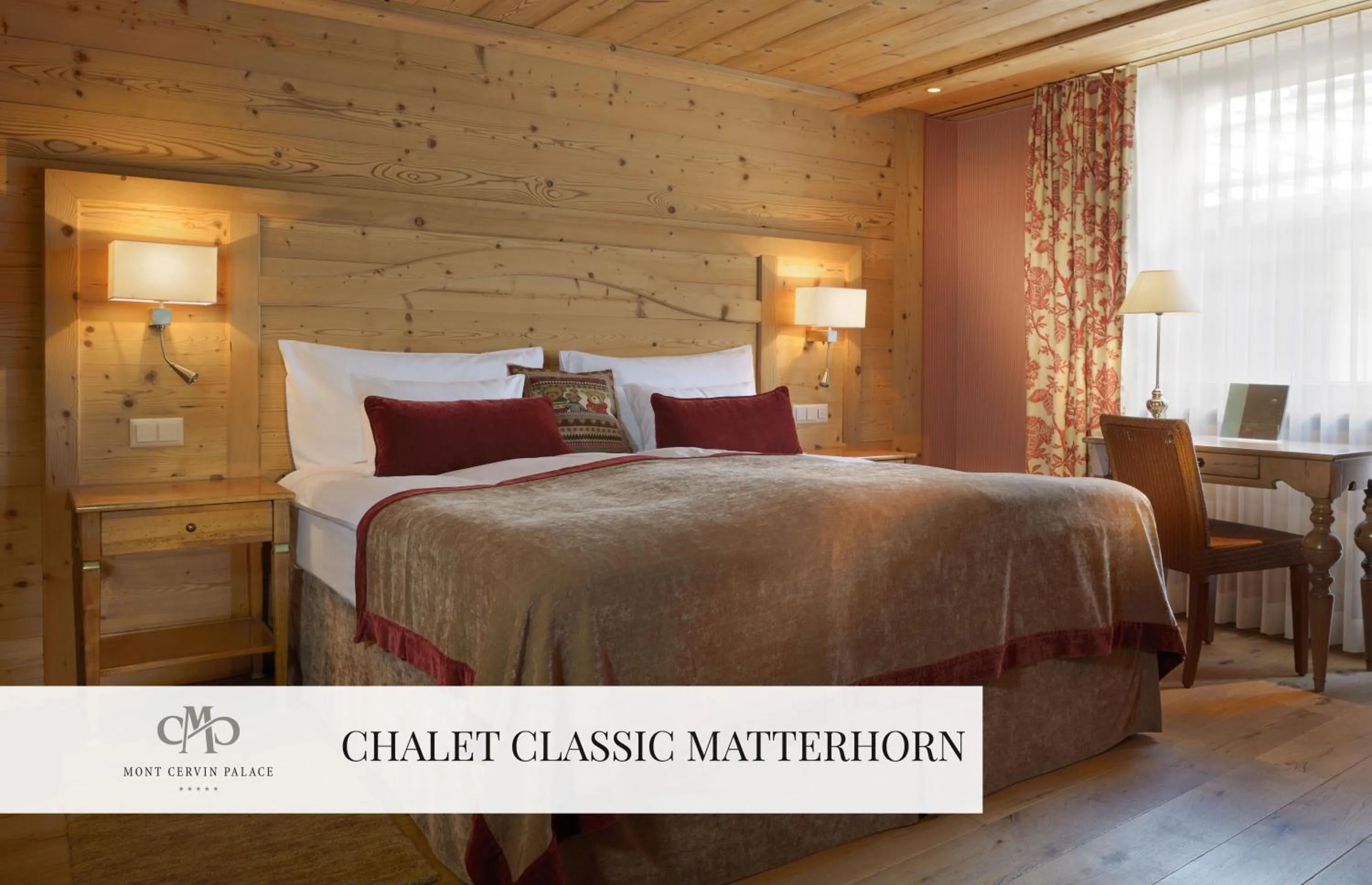 Bedroom, Bed in Mont Cervin Palace