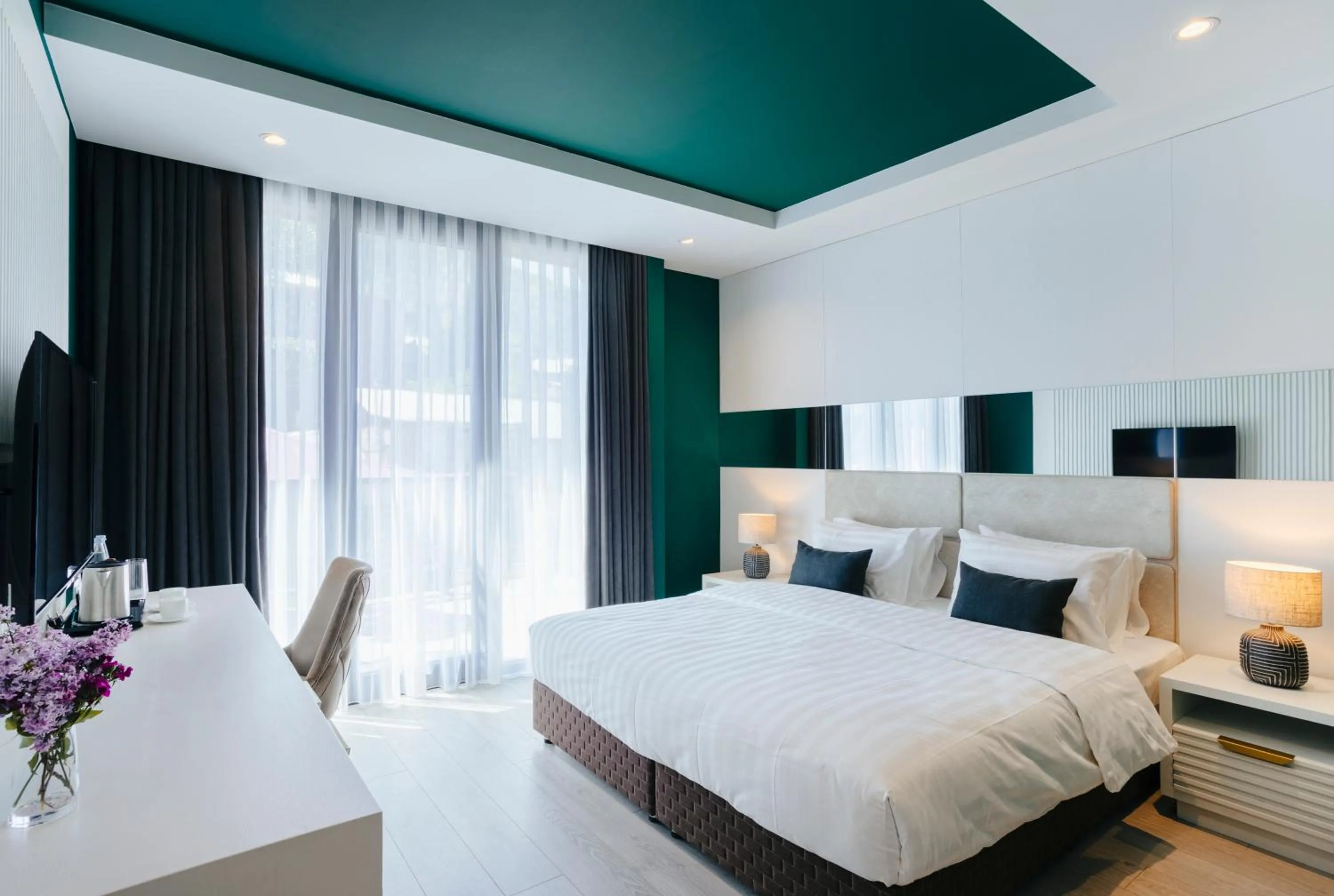 Bed in Original Boutique Aparthotel